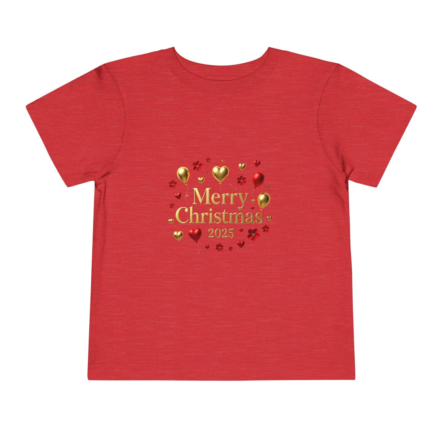 Merry Christmas 2025 Toddler Tee