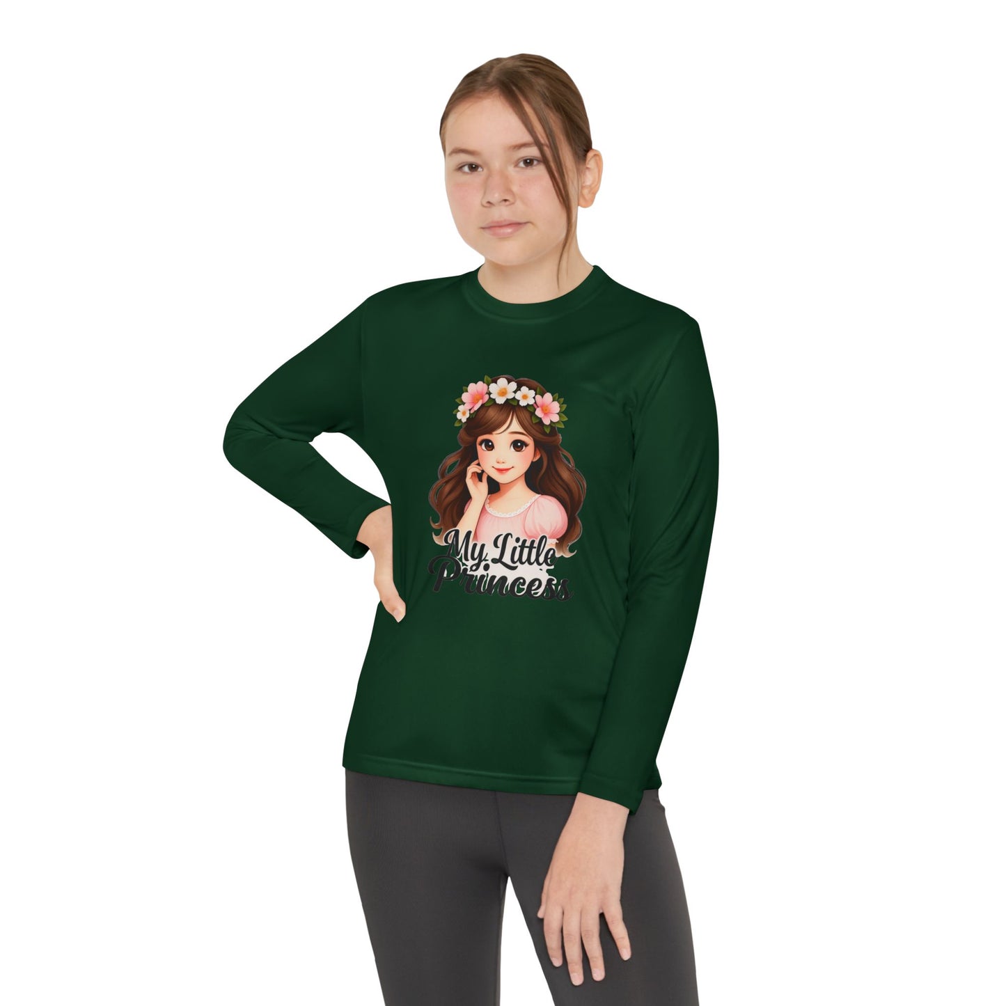 Youth Long Sleeve Tee - My Little Princess Design