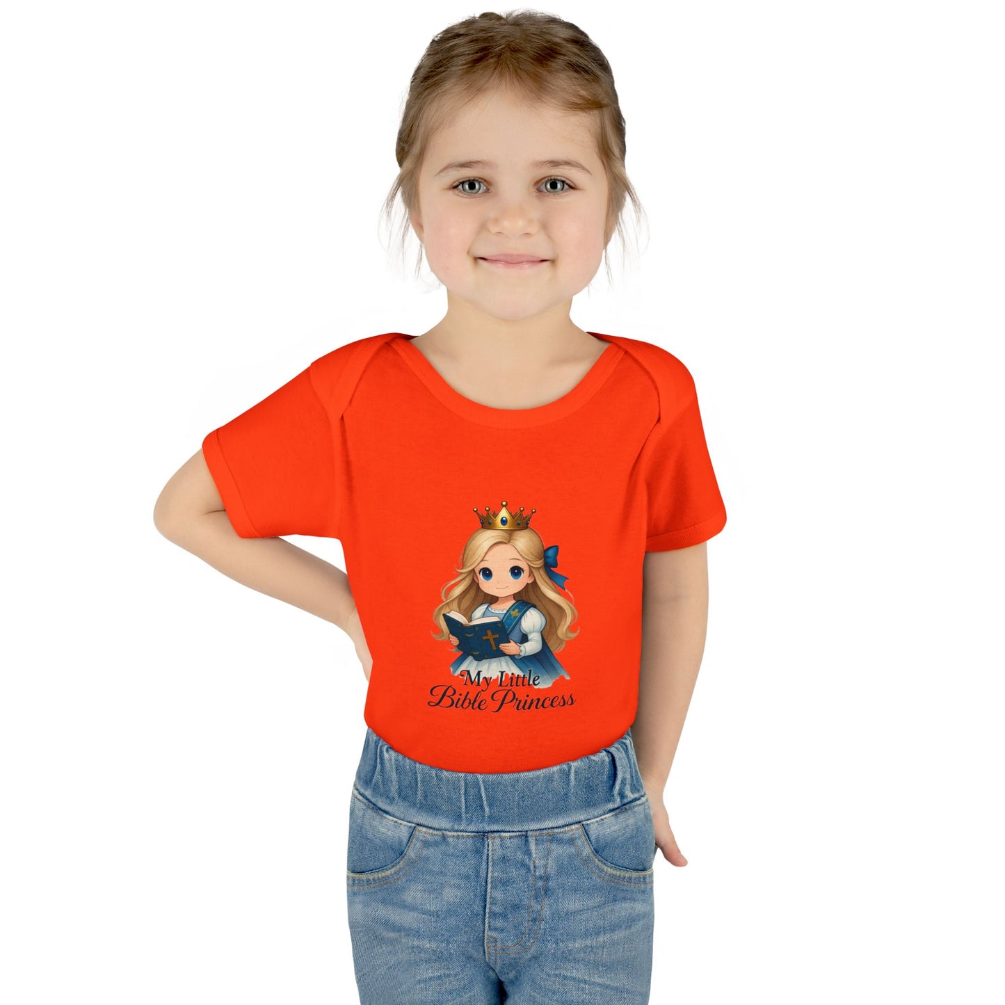 My Little Bible Princess Baby Bodysuit
