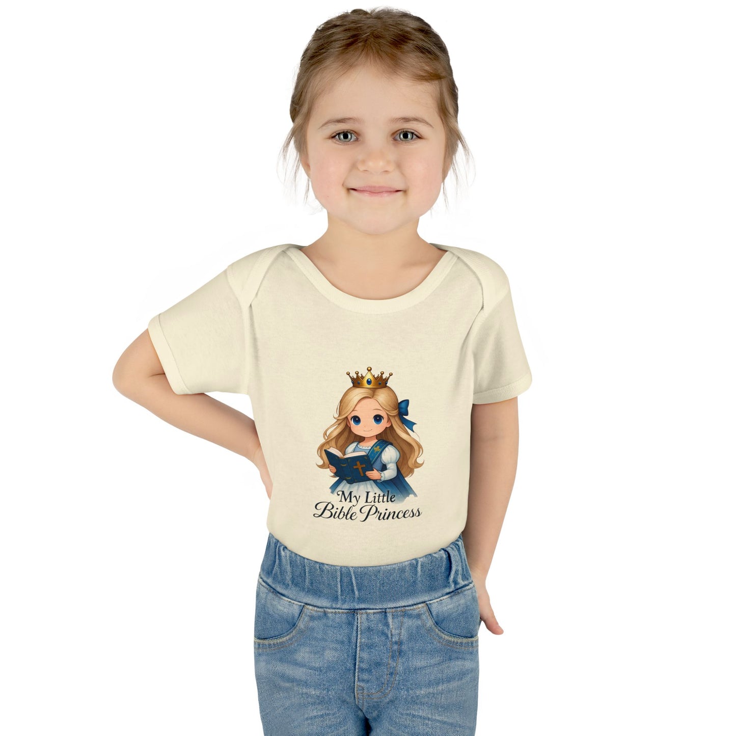 My Little Bible Princess Baby Bodysuit