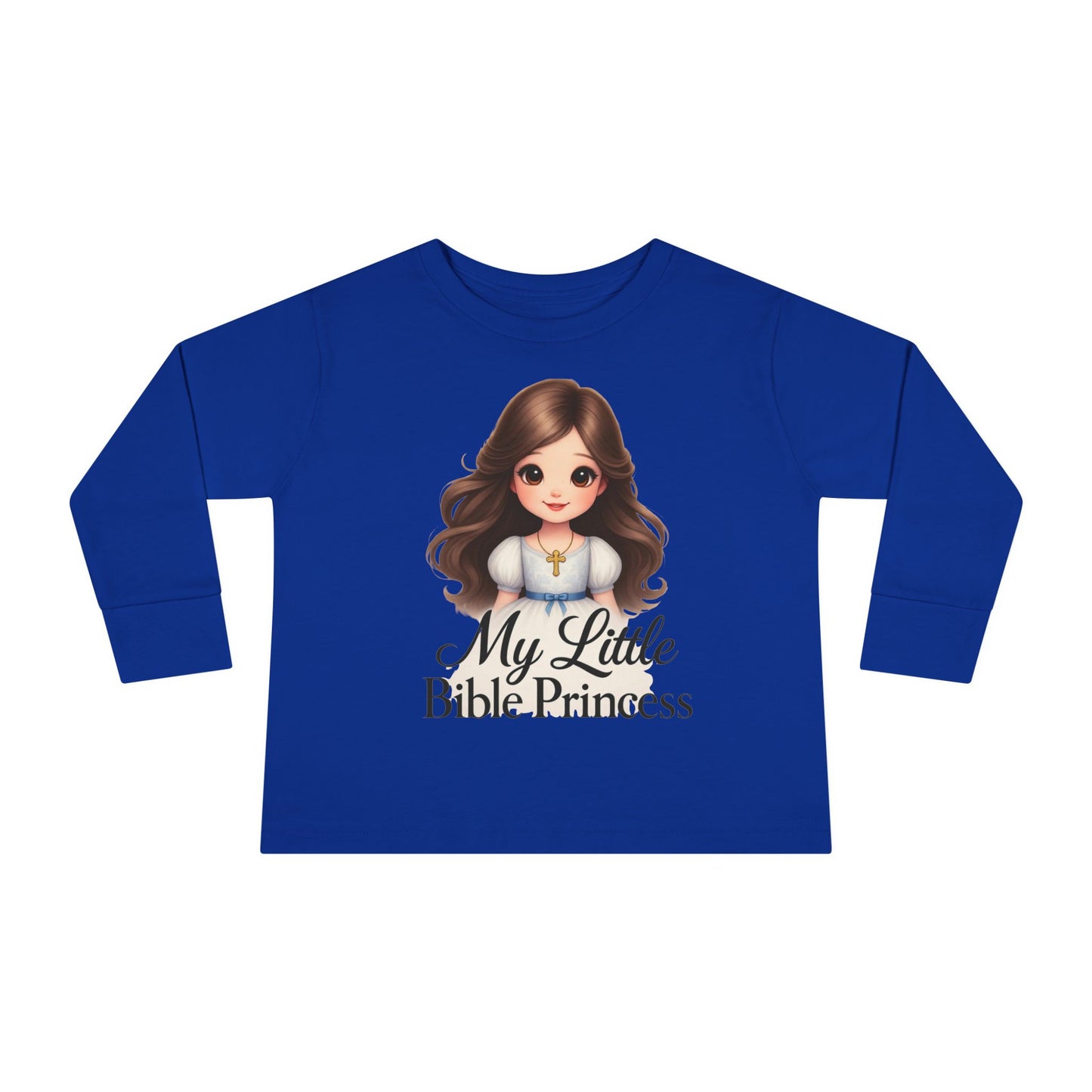 Bible Princess Toddler Long Sleeve Tee