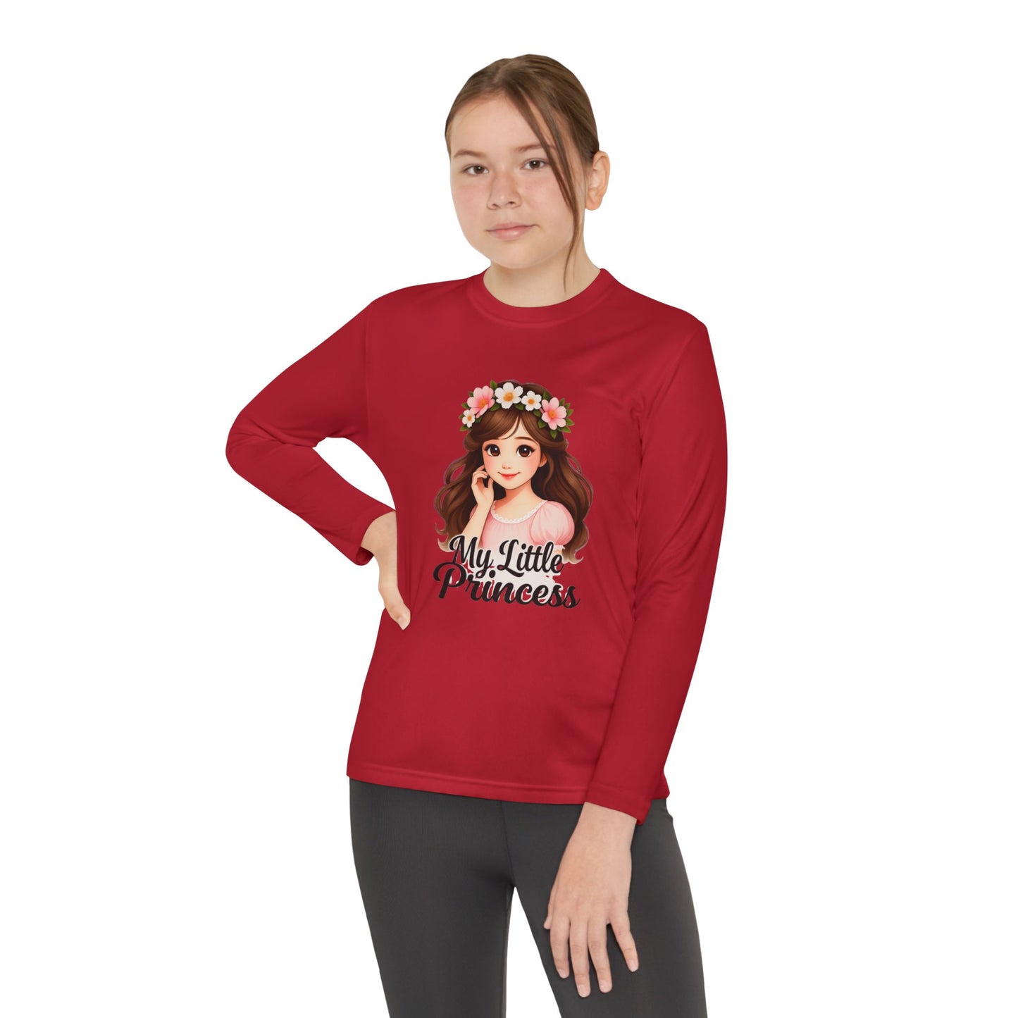 Youth Long Sleeve Tee - My Little Princess Design