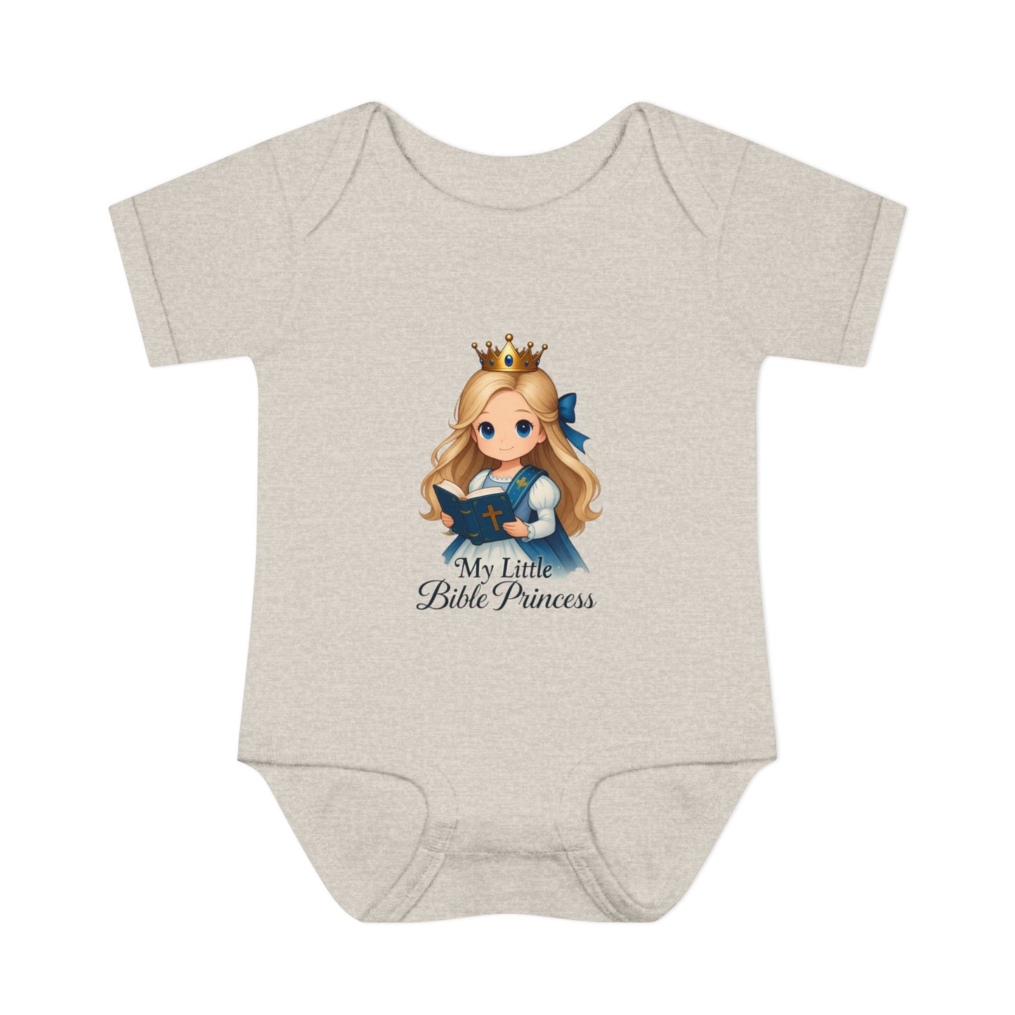 My Little Bible Princess Baby Bodysuit