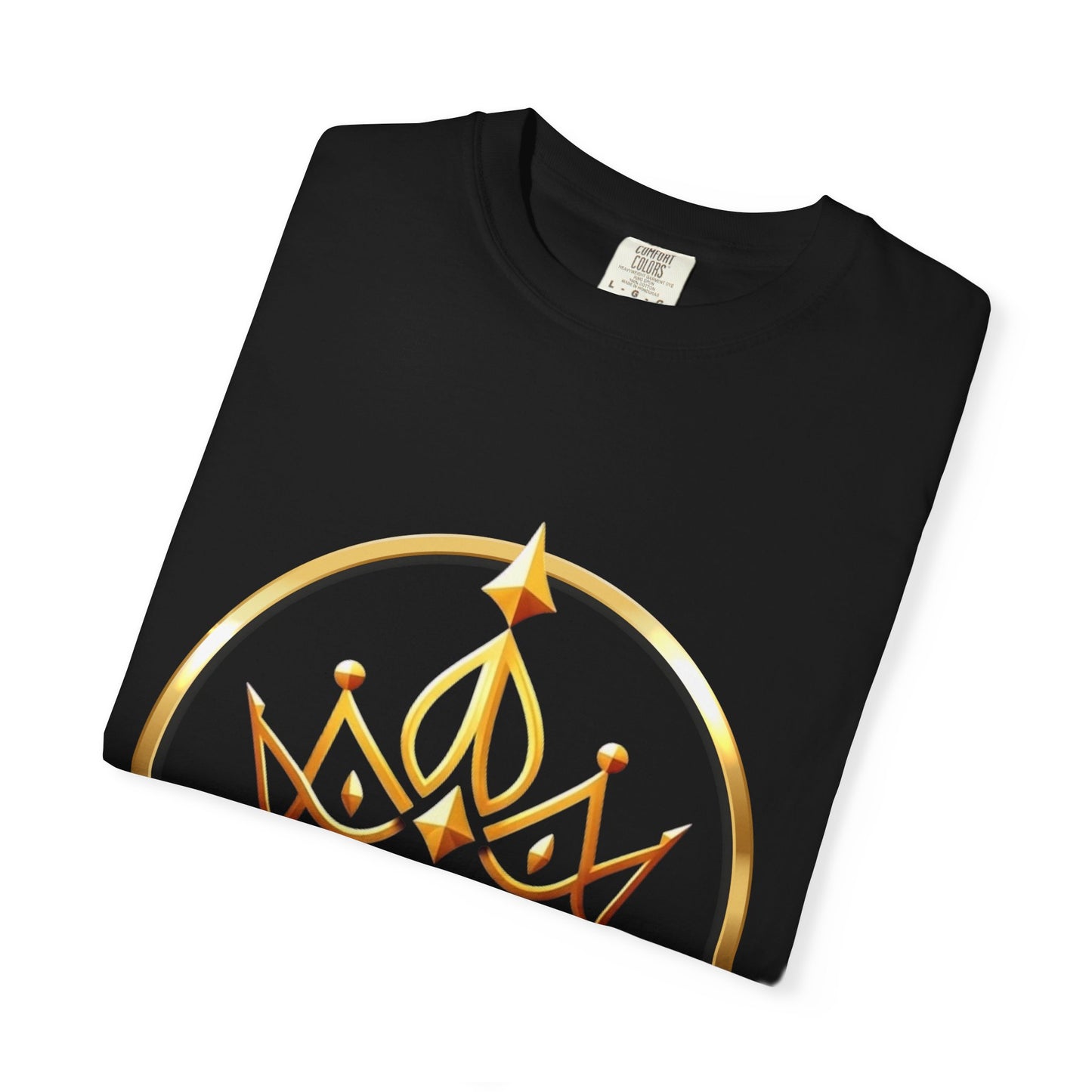 Princess Crown T‑Shirt — Gold Foil Royalty Graphic