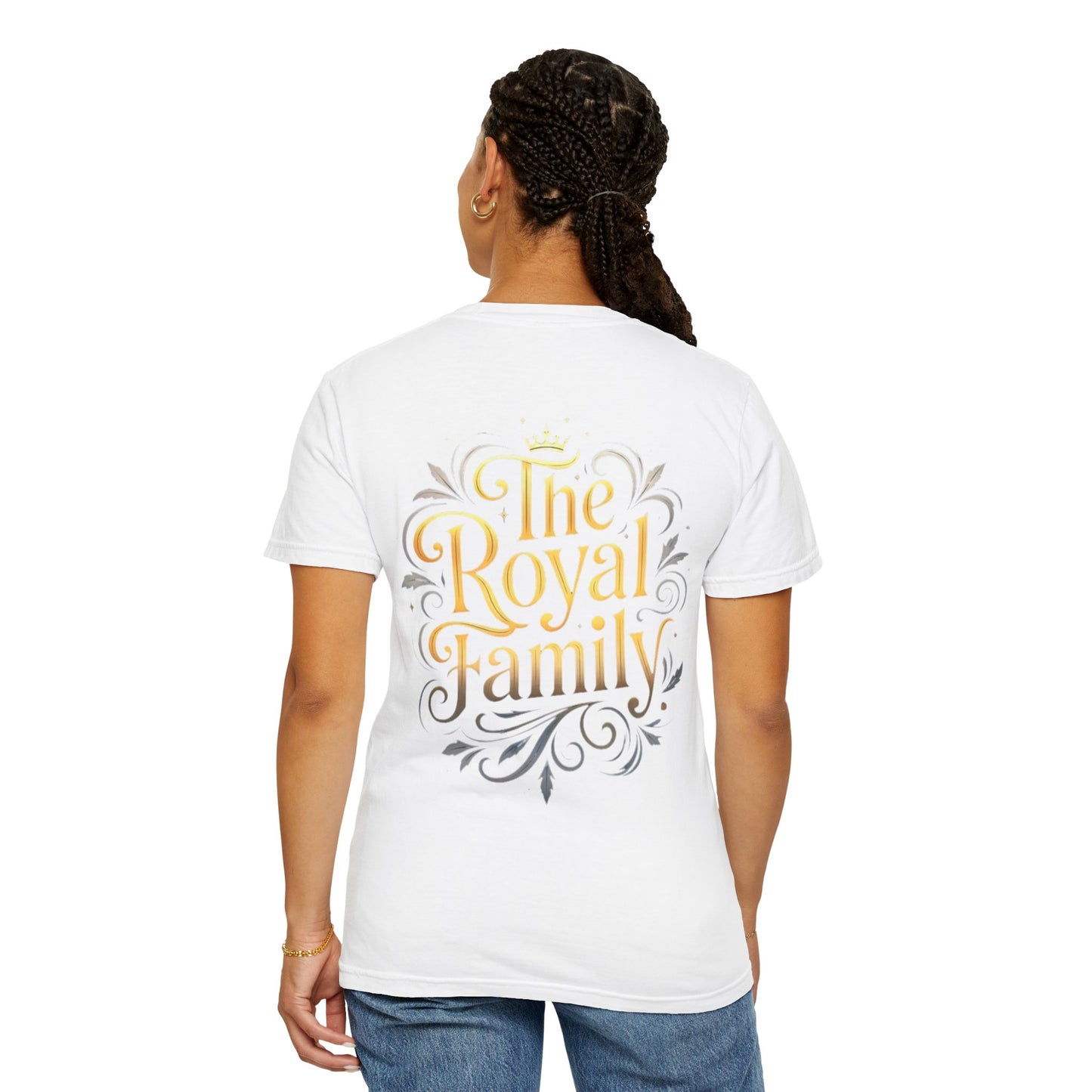 Princess Crown T‑Shirt — Gold Foil Royalty Graphic