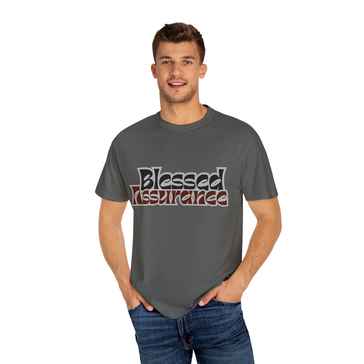 Blessed Assurance Unisex Garment-Dyed T-Shirt
