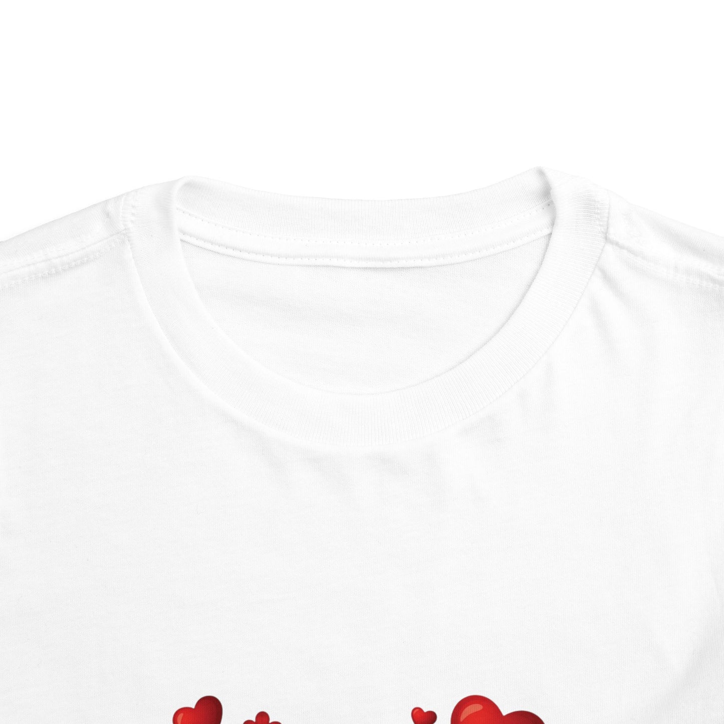 Toddler Tee — "Merry Christmas 2025" Heart Holiday Shirt