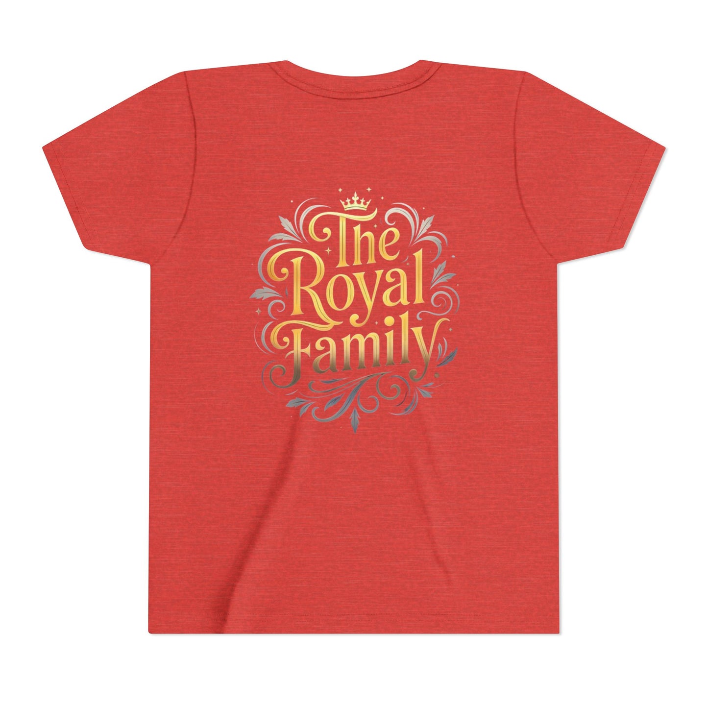 Princess Heart Youth Tee — The Royal Family Graphic Kids T-Shirt