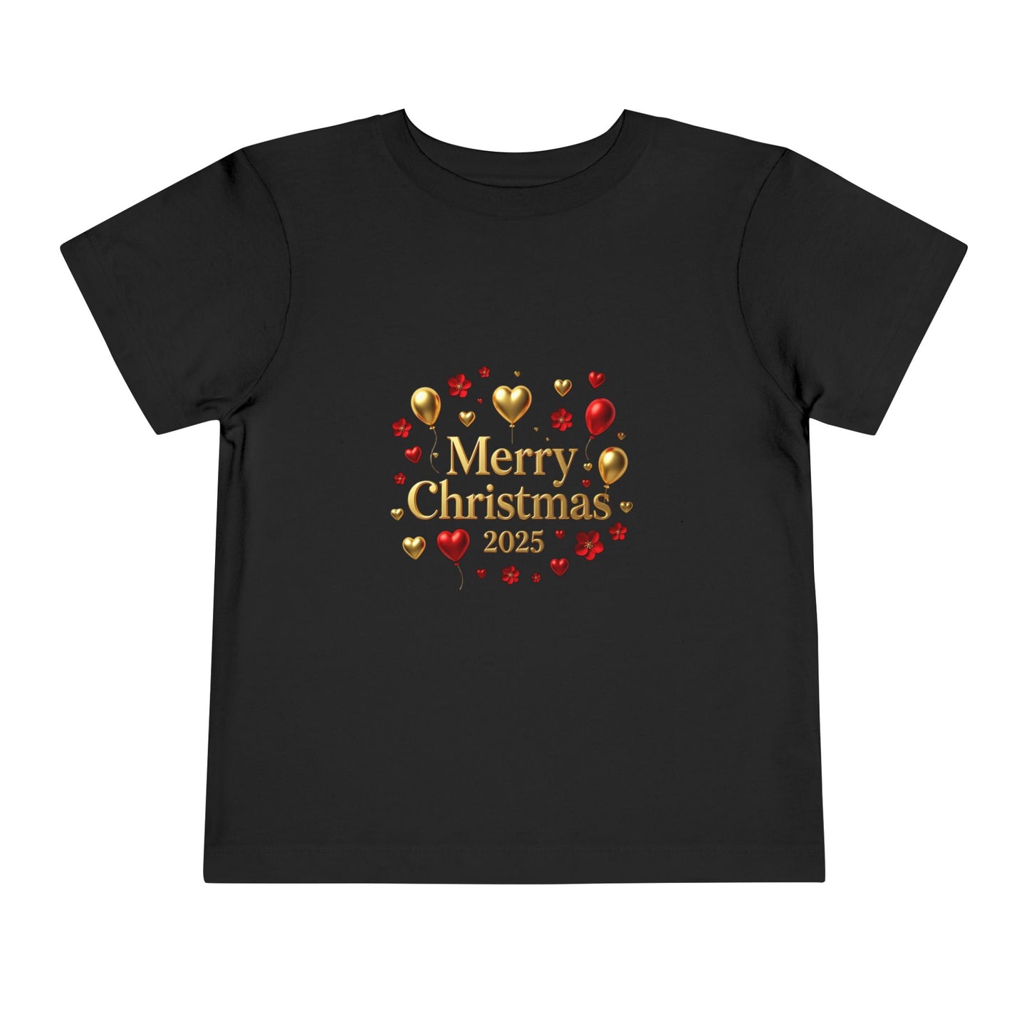 Merry Christmas 2025 Toddler Tee