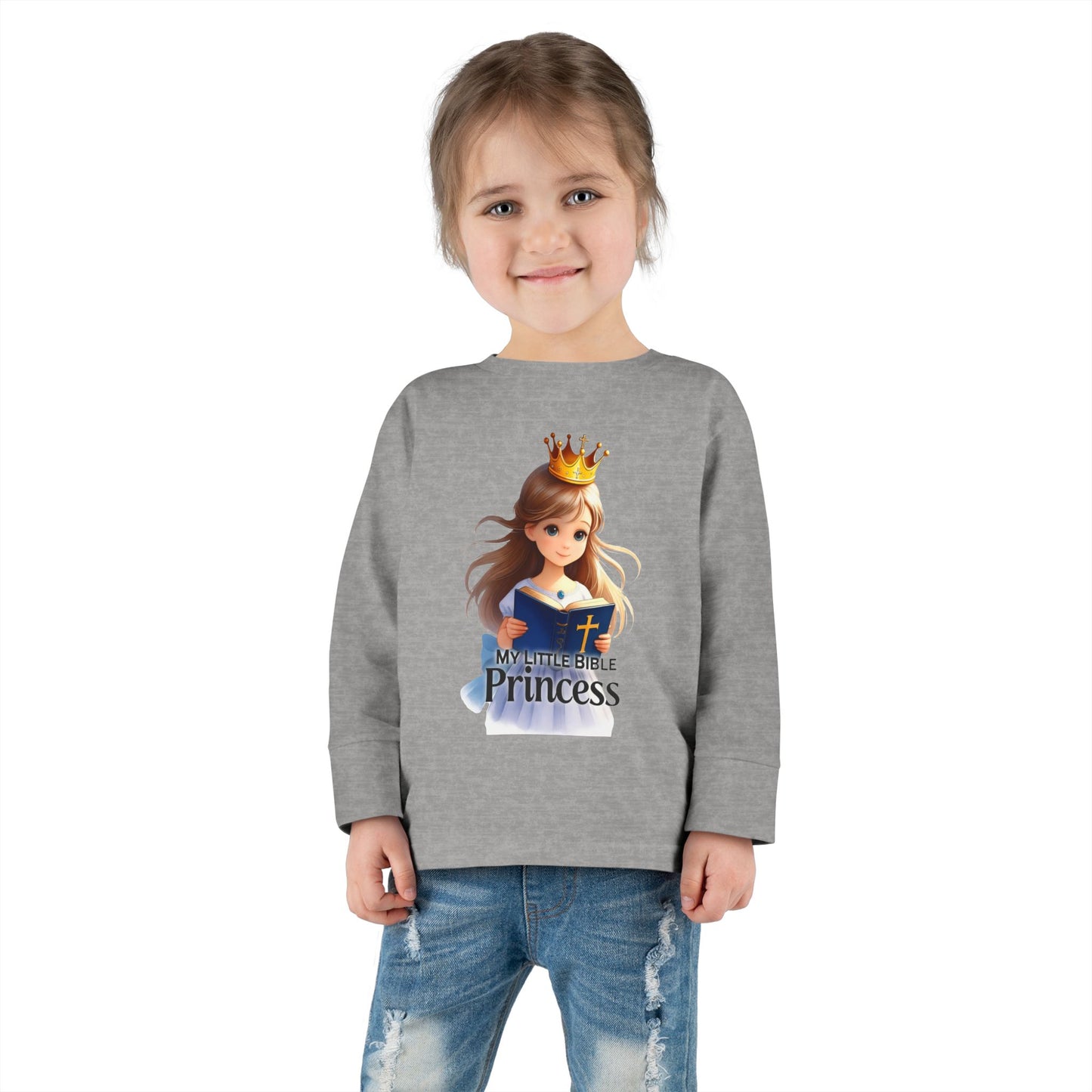 Princess Storybook Toddler Long Sleeve Tee