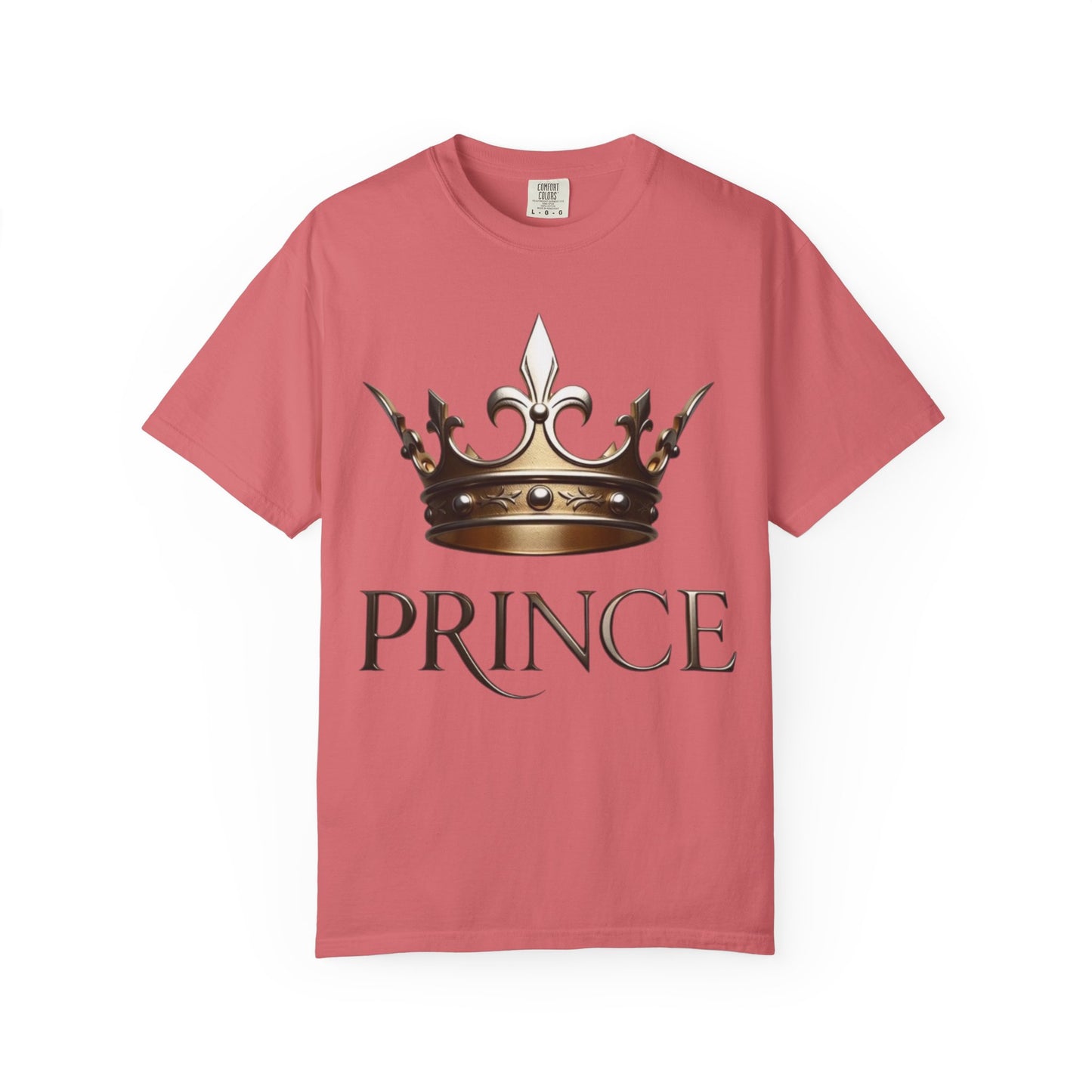 Prince Crown T‑Shirt — Regal Gold Crown Graphic Tee