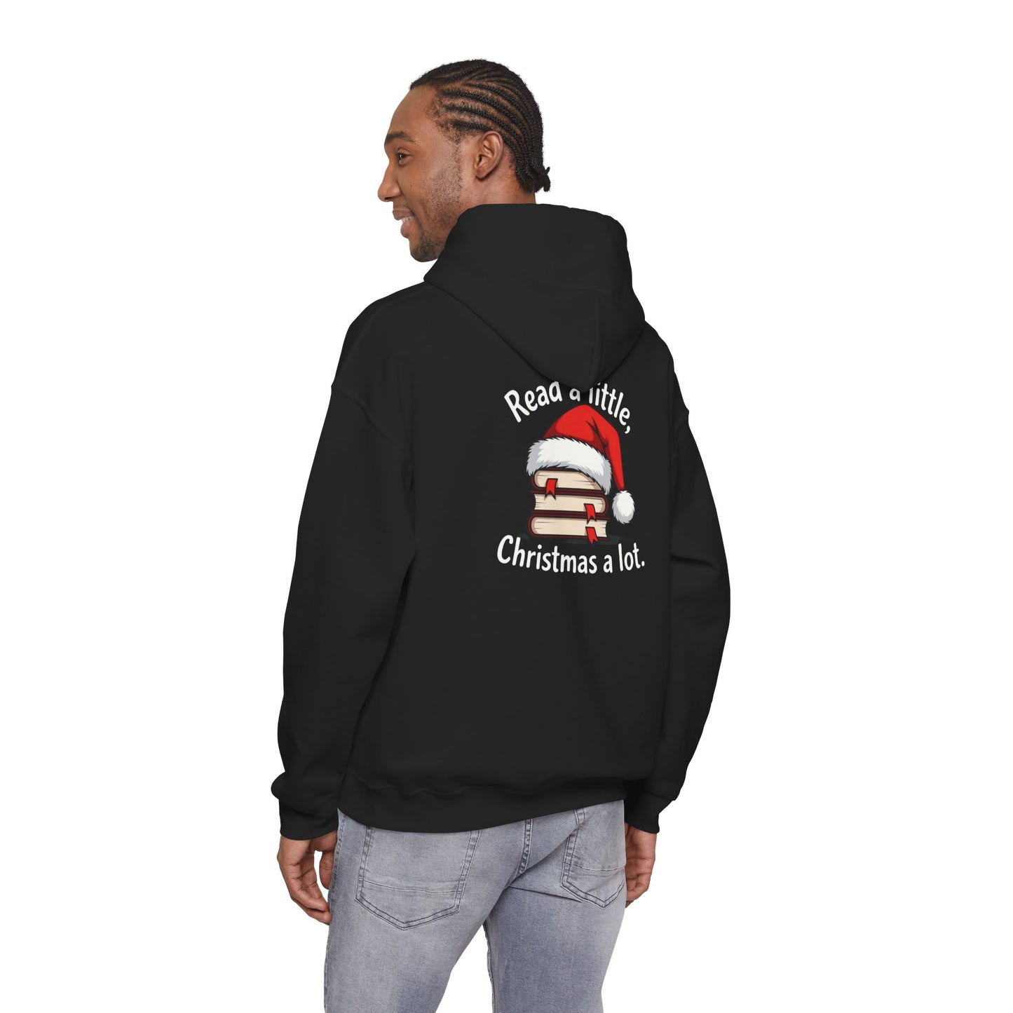 Christmas Hoodie - "Really, Little Christmas a Lot" Santa Hat Pancake Holiday Hoodie