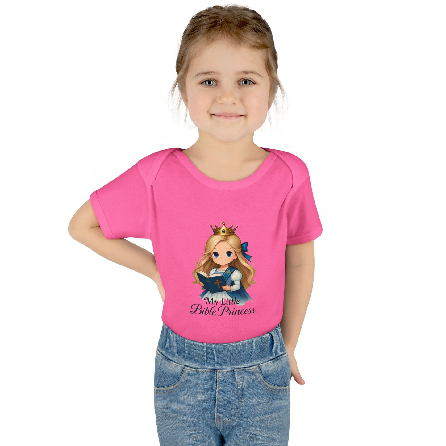 My Little Bible Princess Baby Bodysuit