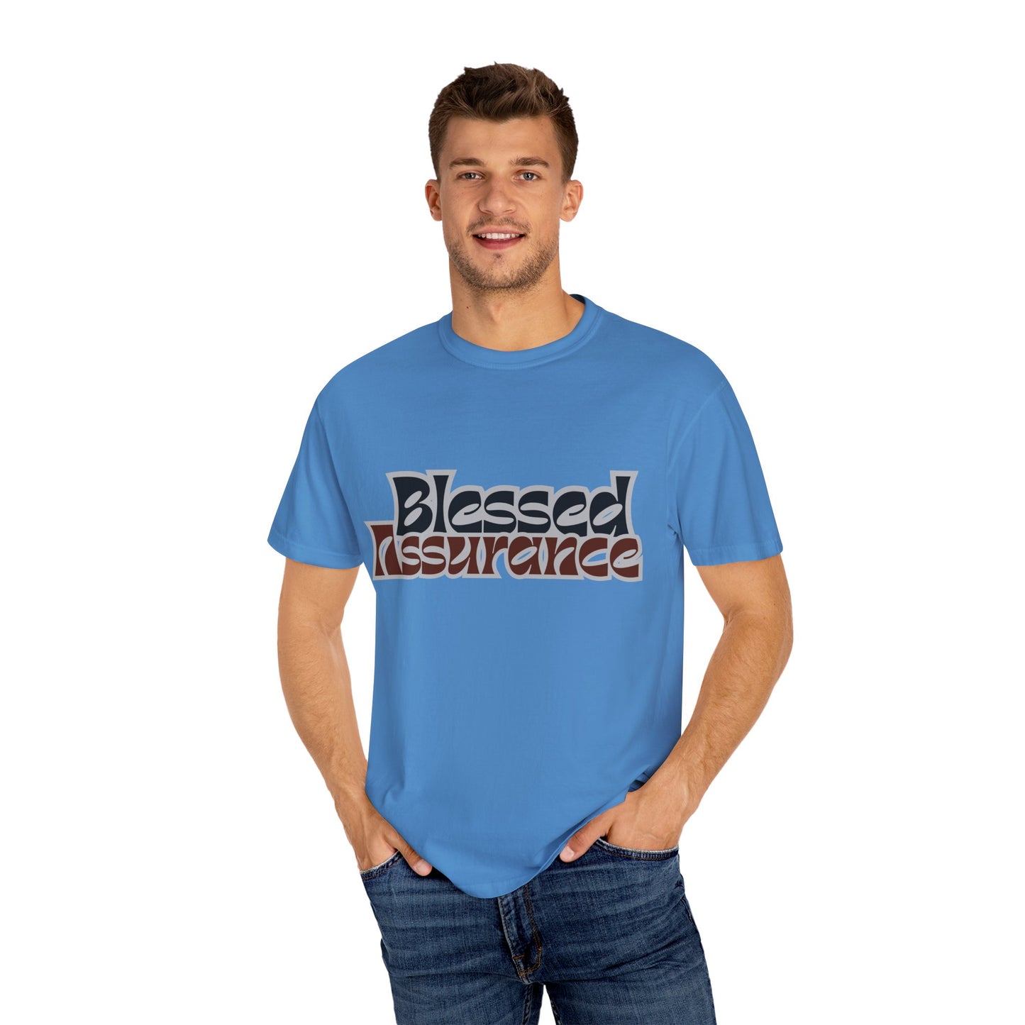 Blessed Assurance Unisex Garment-Dyed T-Shirt