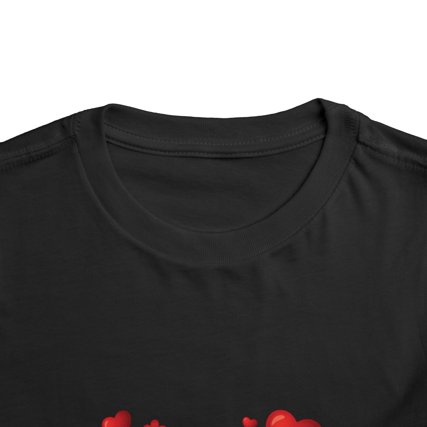 Toddler Tee — "Merry Christmas 2025" Heart Holiday Shirt