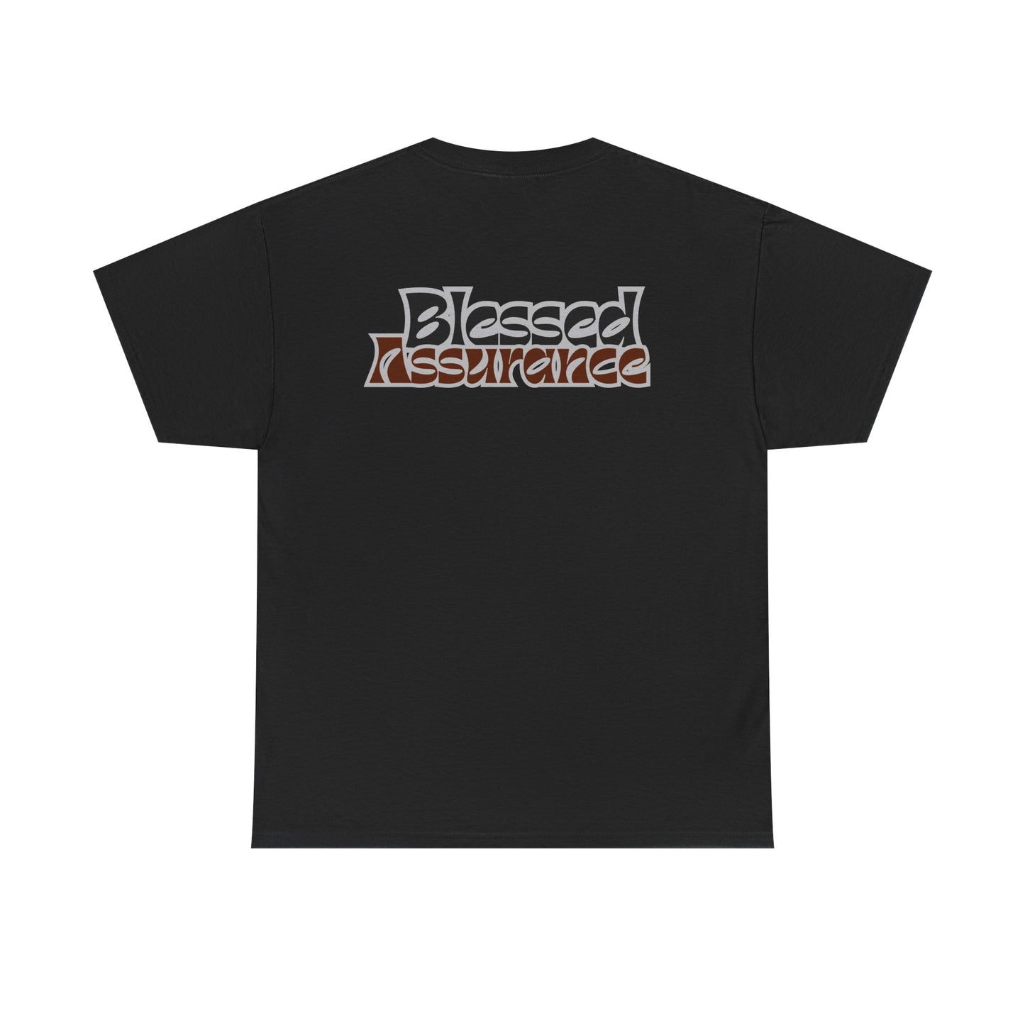 Blessed Assurance Unisex Heavy Cotton Tee | Inspirational Graphic T-Shirt for Everyday Comfort