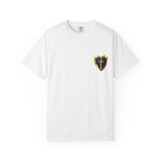 Jesus Is My Shield Unisex Garment-Dyed T-Shirt