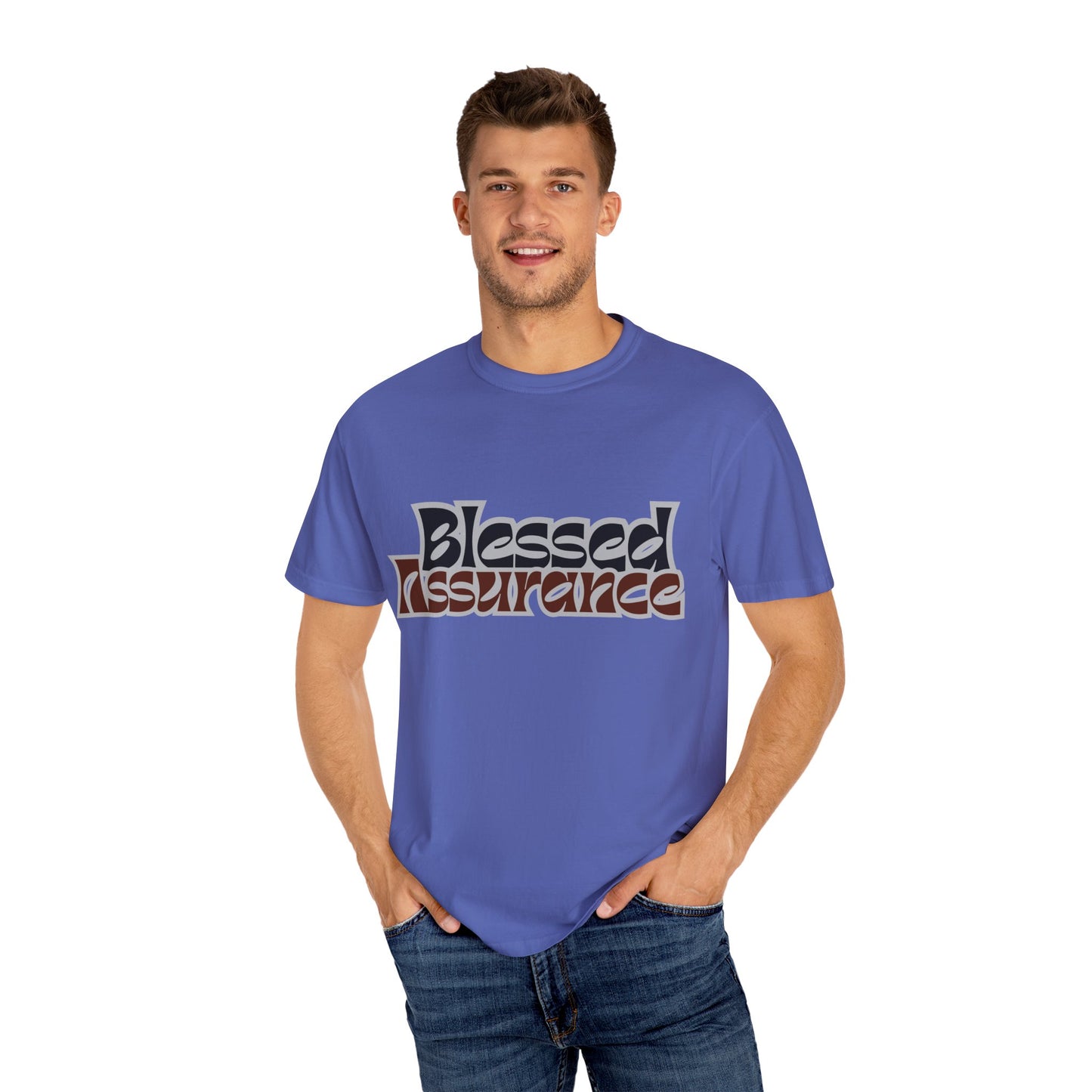 Blessed Assurance Unisex Garment-Dyed T-Shirt