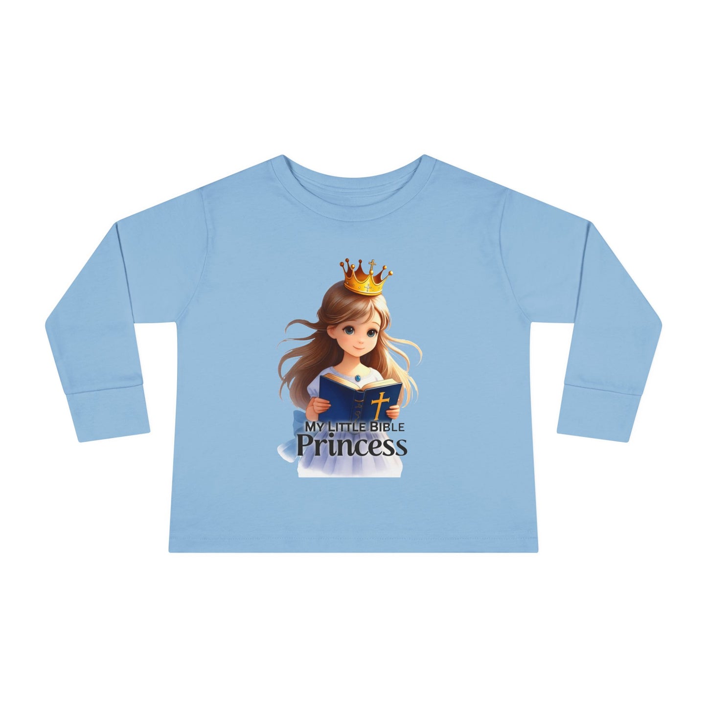 Toddler Princess Long Sleeve Tee - Perfect Gift for Little Royalty