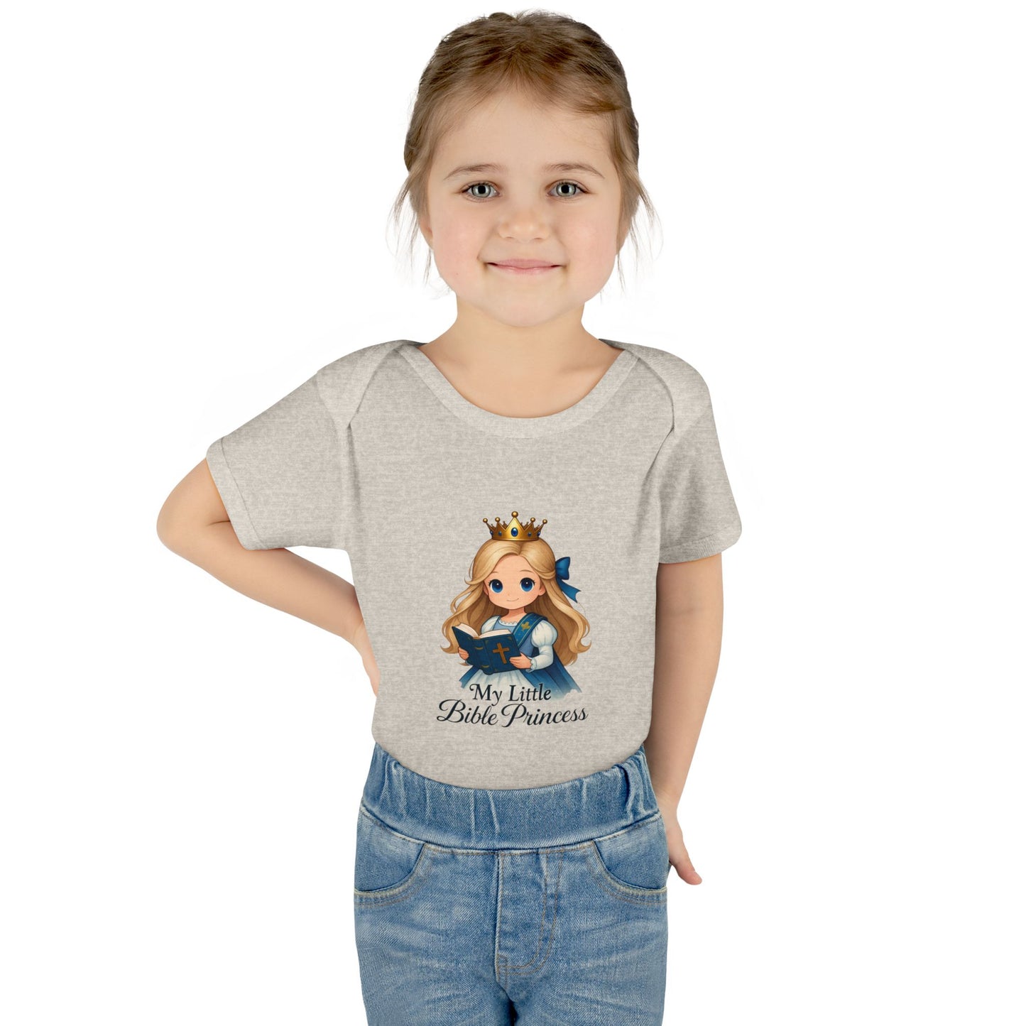 My Little Bible Princess Baby Bodysuit