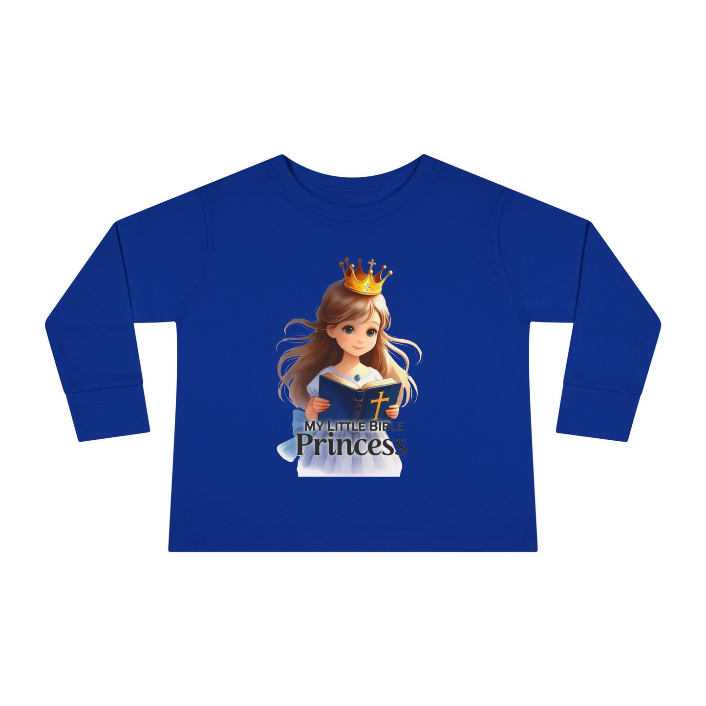 Toddler Princess Long Sleeve Tee - Perfect Gift for Little Royalty