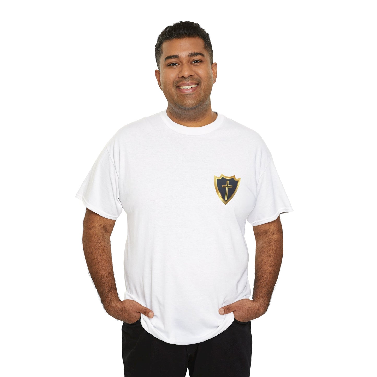 Jesus Is My Shield Unisex Heavy Cotton Tee