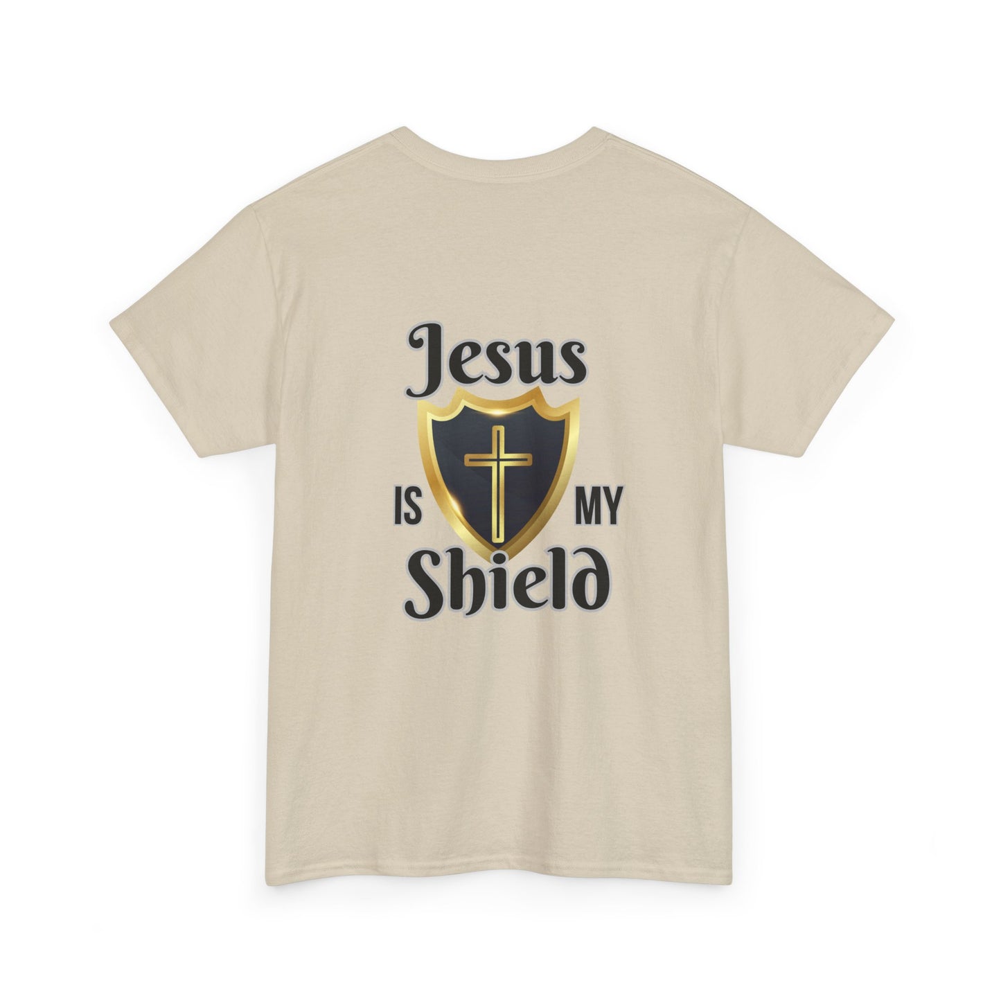 Jesus Is My Shield Unisex Heavy Cotton Tee