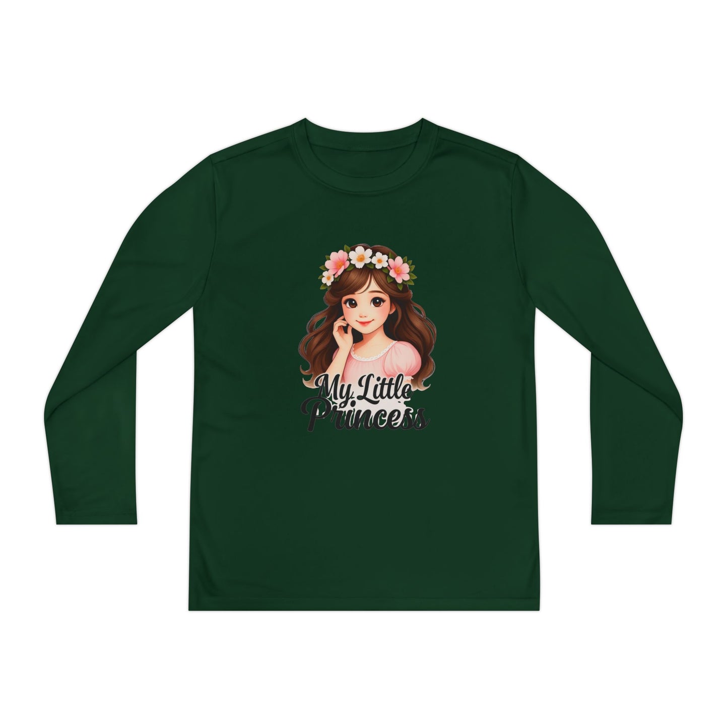 Youth Long Sleeve Tee - My Little Princess Design