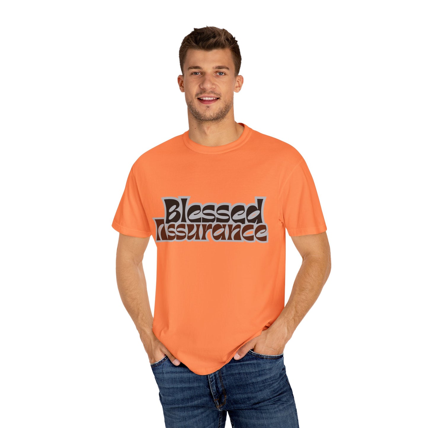 Blessed Assurance Unisex Garment-Dyed T-Shirt