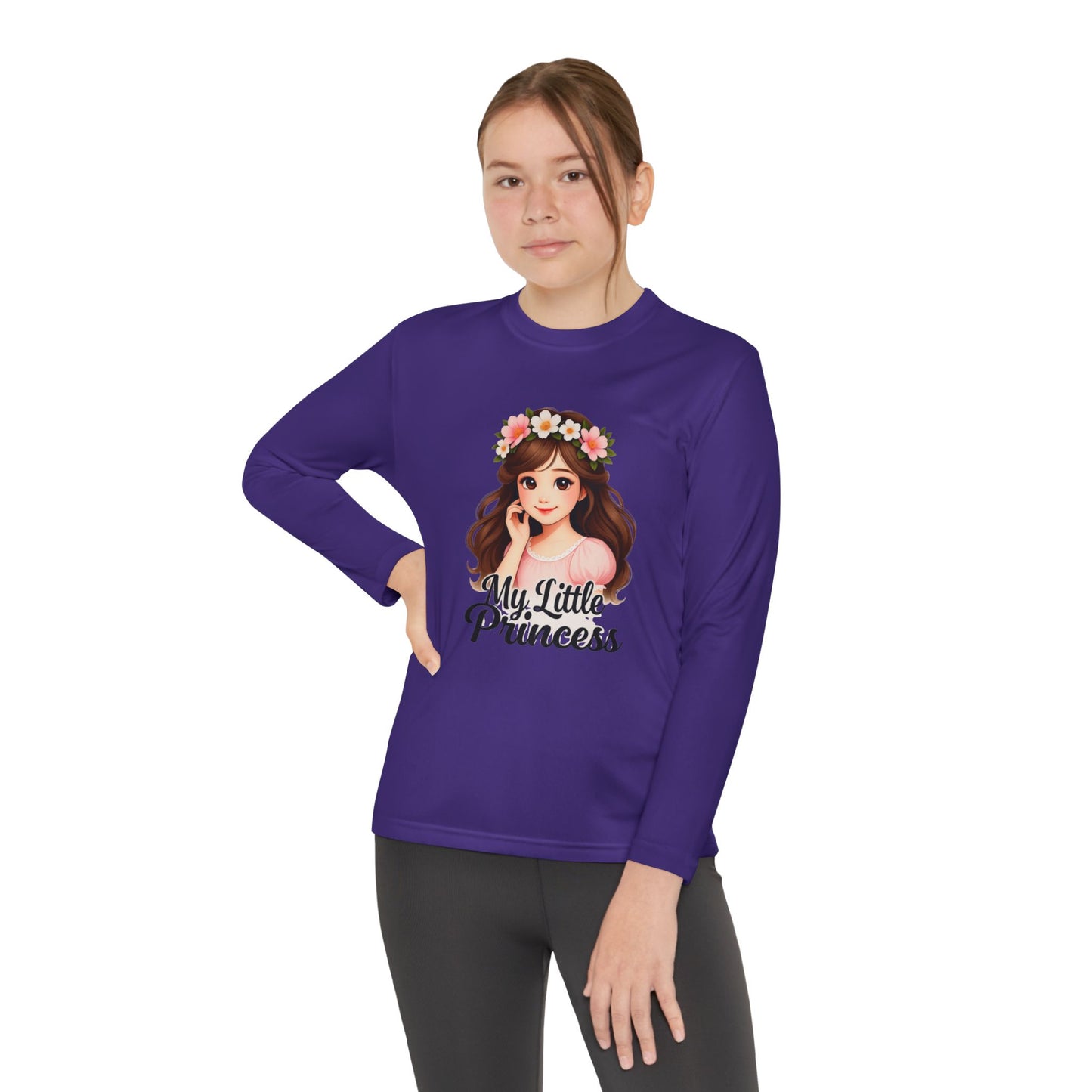 Youth Long Sleeve Tee - My Little Princess Design