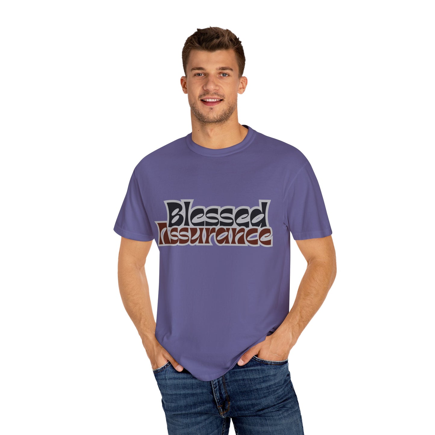 Blessed Assurance Unisex Garment-Dyed T-Shirt