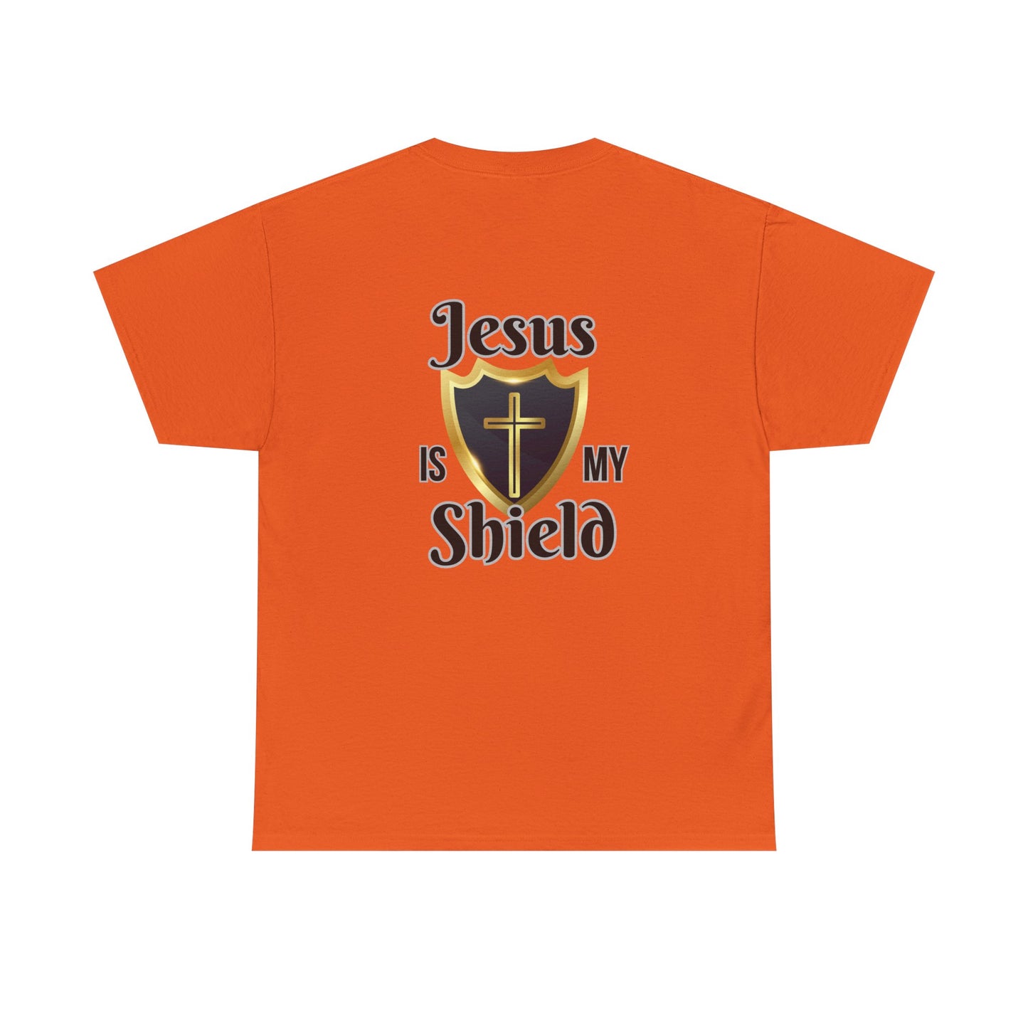 Jesus Is My Shield Unisex Heavy Cotton Tee