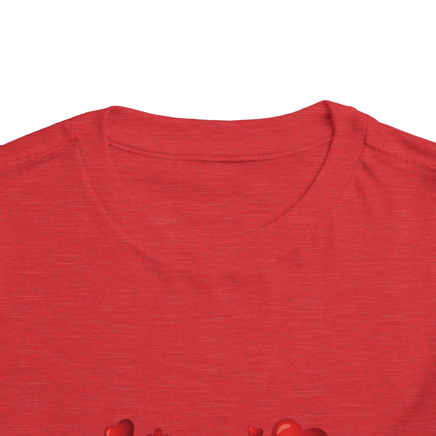 Toddler Tee — "Merry Christmas 2025" Heart Holiday Shirt