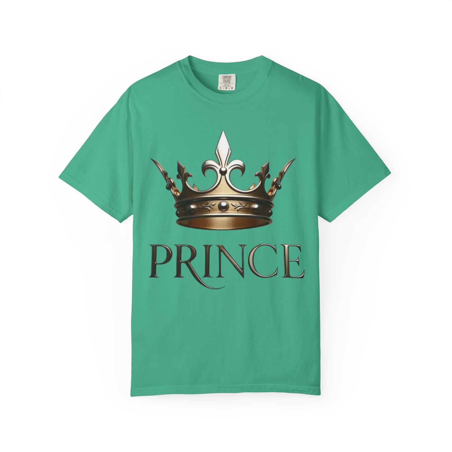 Prince Crown T‑Shirt — Regal Gold Crown Graphic Tee