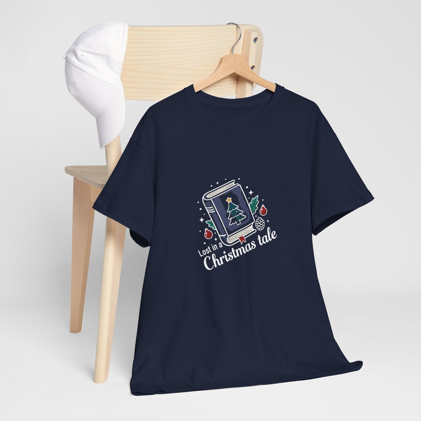 Christmas Snow Globe Tee — 'Let’s a Christmas Tale' Holiday T-Shirt