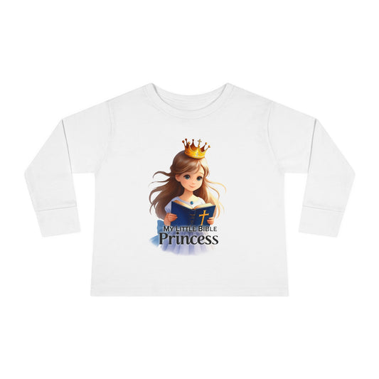 Toddler Princess Long Sleeve Tee - Perfect Gift for Little Royalty