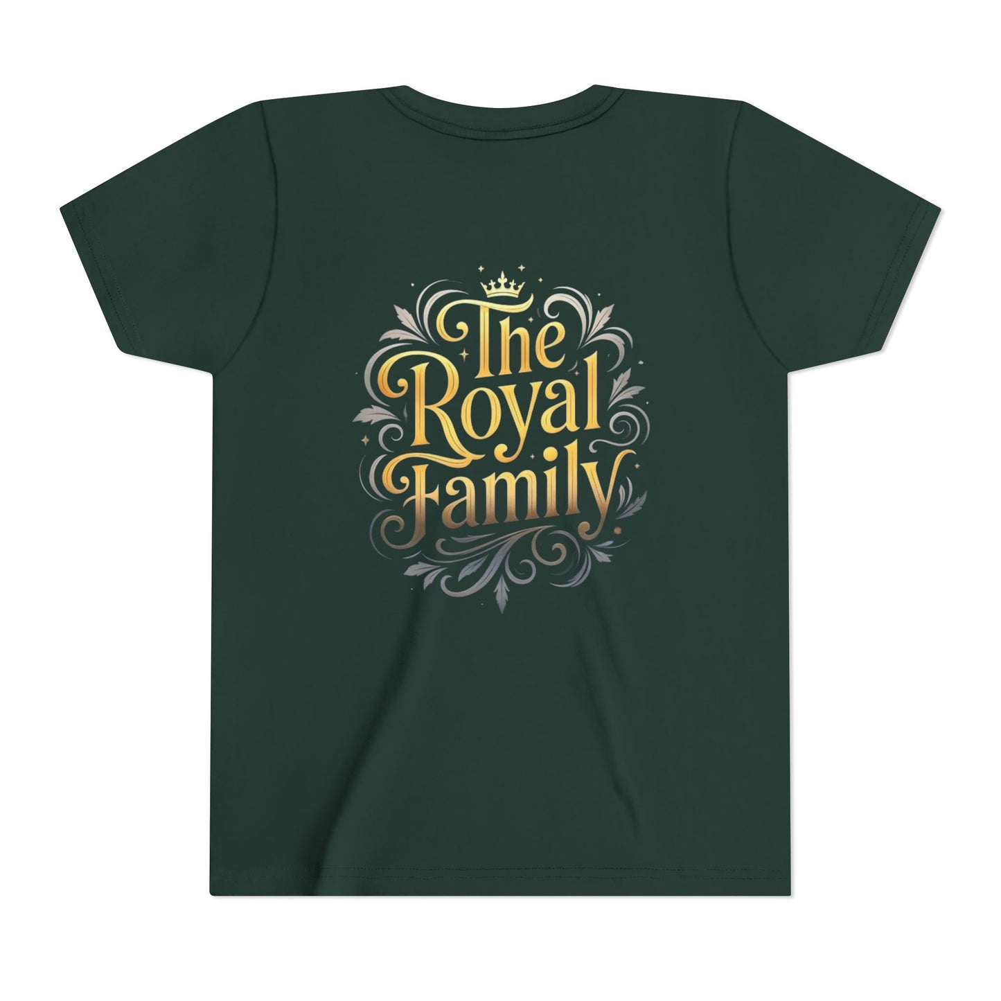 Princess Heart Youth Tee — The Royal Family Graphic Kids T-Shirt