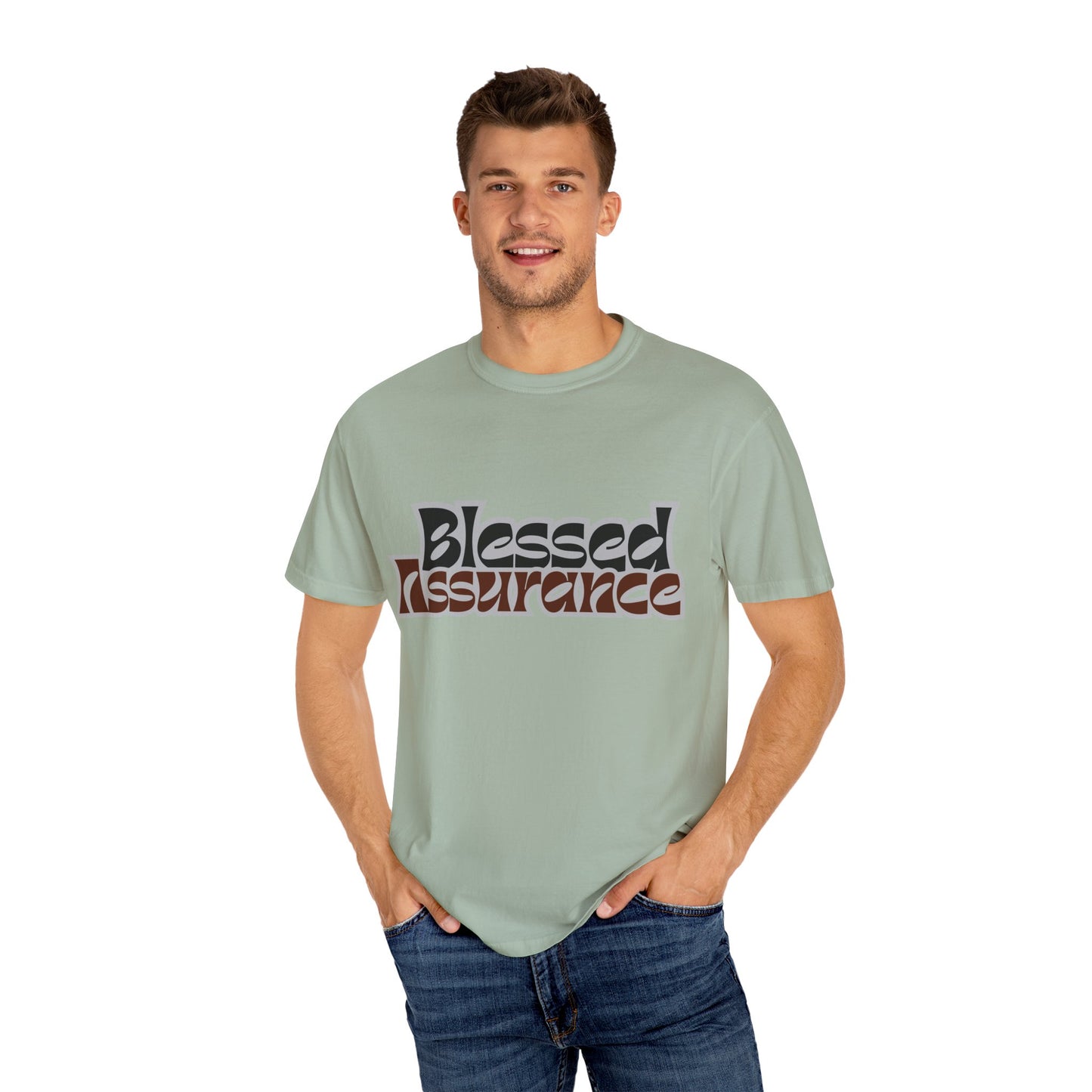 Blessed Assurance Unisex Garment-Dyed T-Shirt