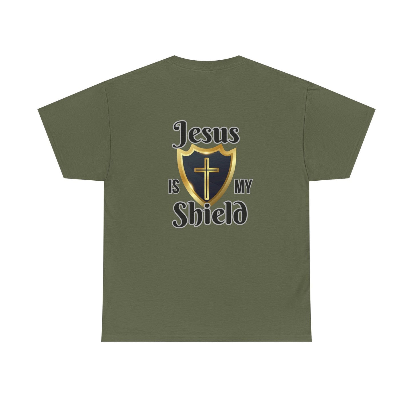 Jesus Is My Shield Unisex Heavy Cotton Tee