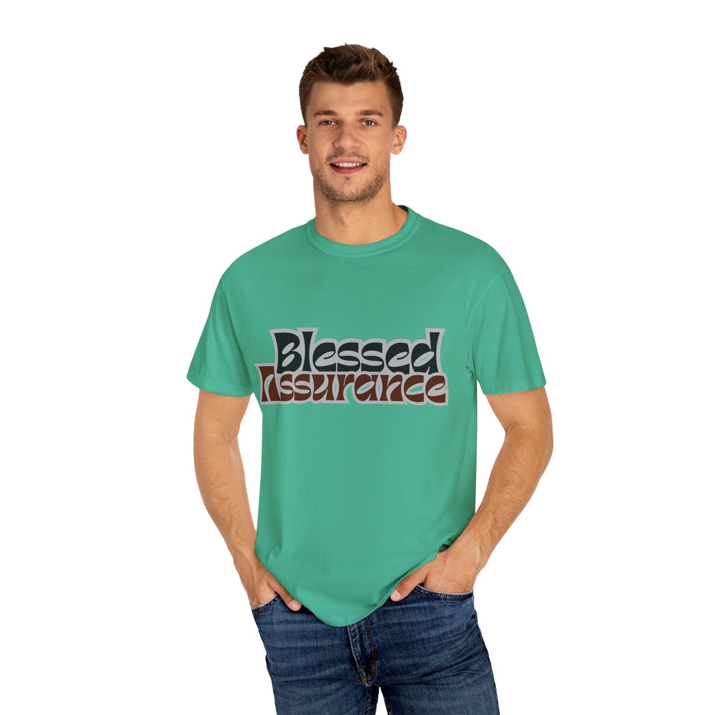Blessed Assurance Unisex Garment-Dyed T-Shirt