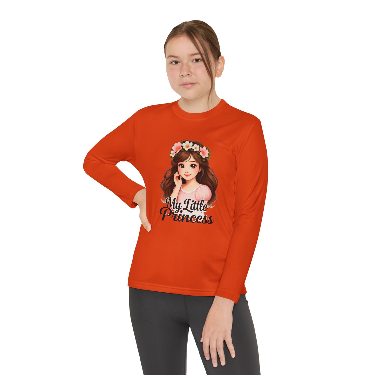 Youth Long Sleeve Tee - My Little Princess Design