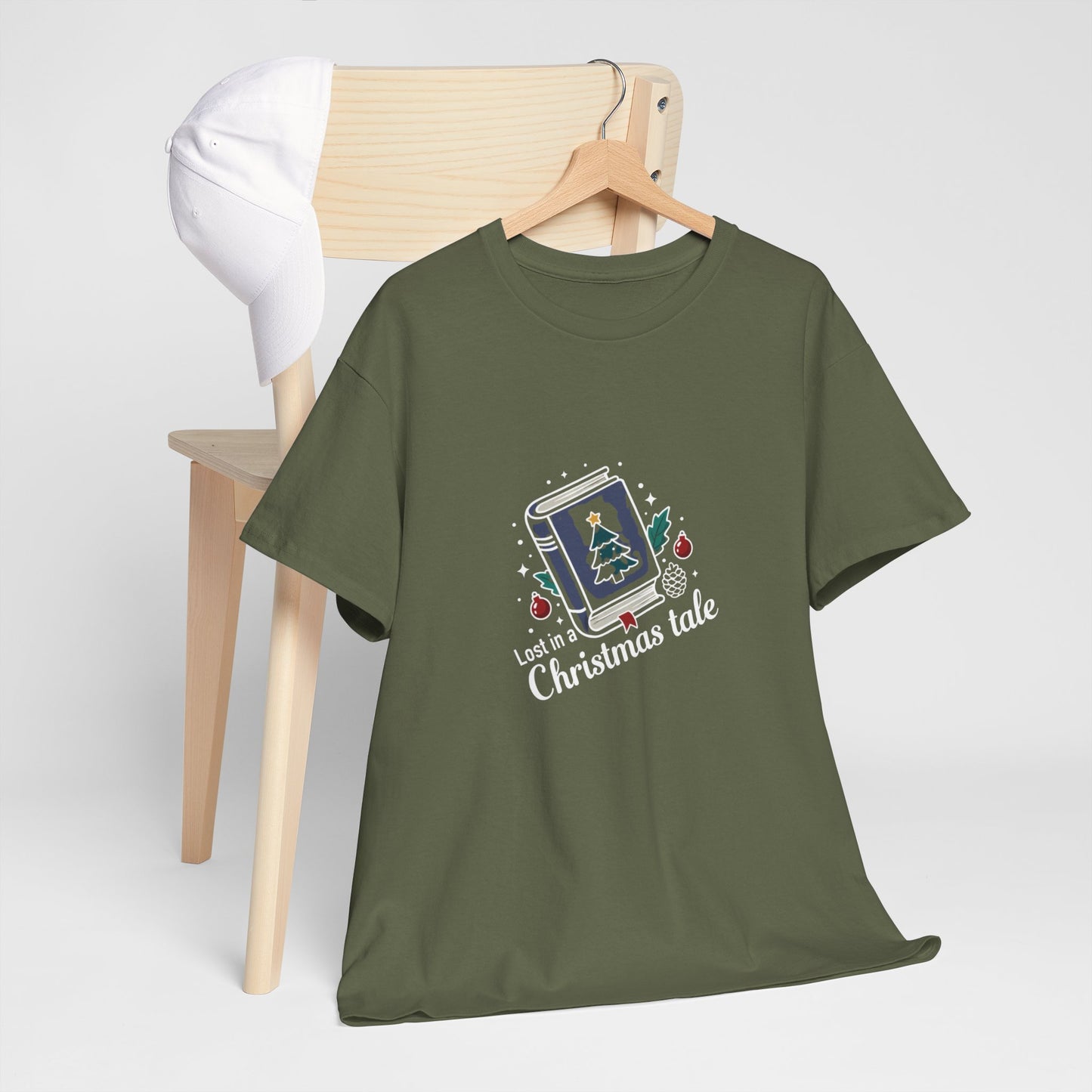 Christmas Snow Globe Tee — 'Let’s a Christmas Tale' Holiday T-Shirt