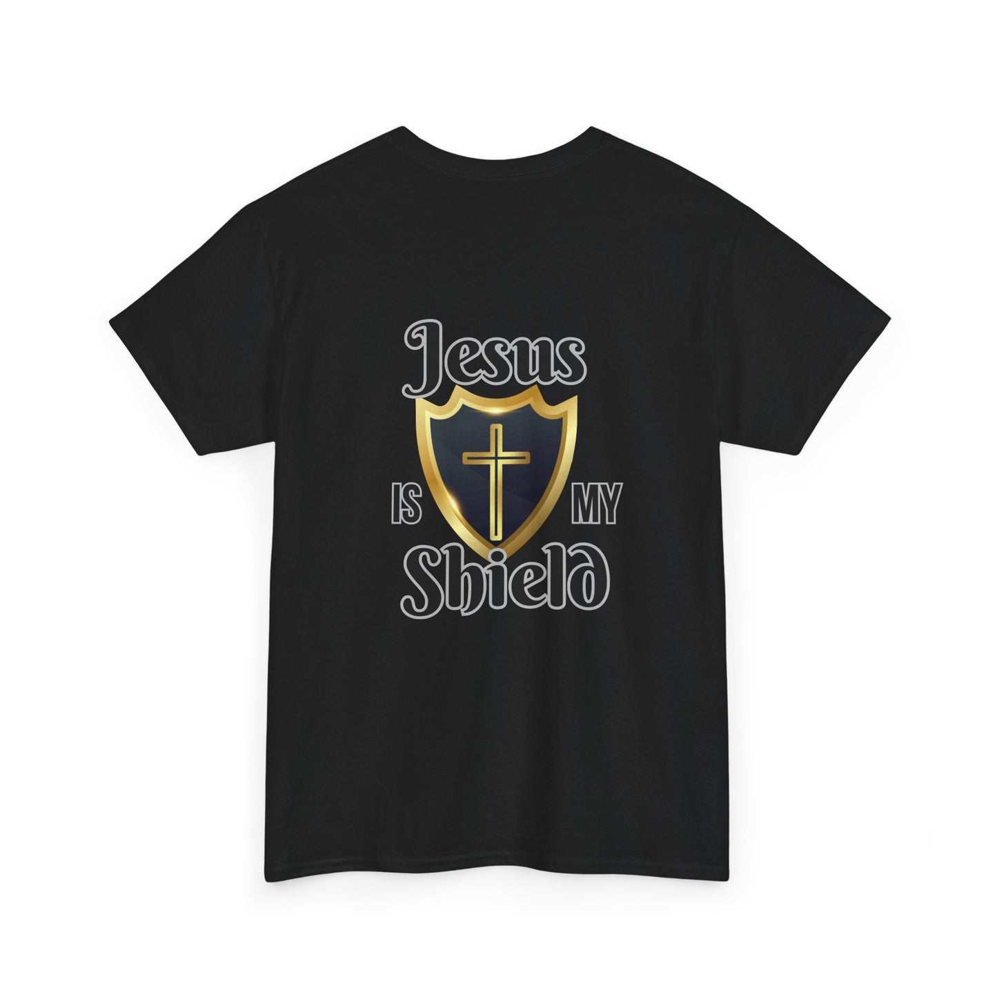 Jesus Is My Shield Unisex Heavy Cotton Tee