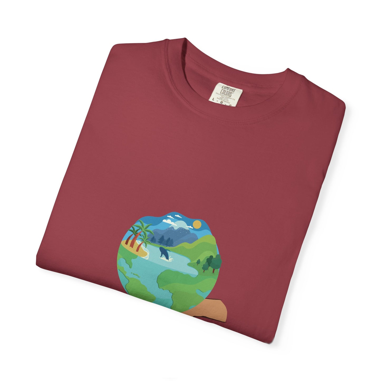 Eco-Friendly Unisex T-Shirt - Explore the World Graphic Tee