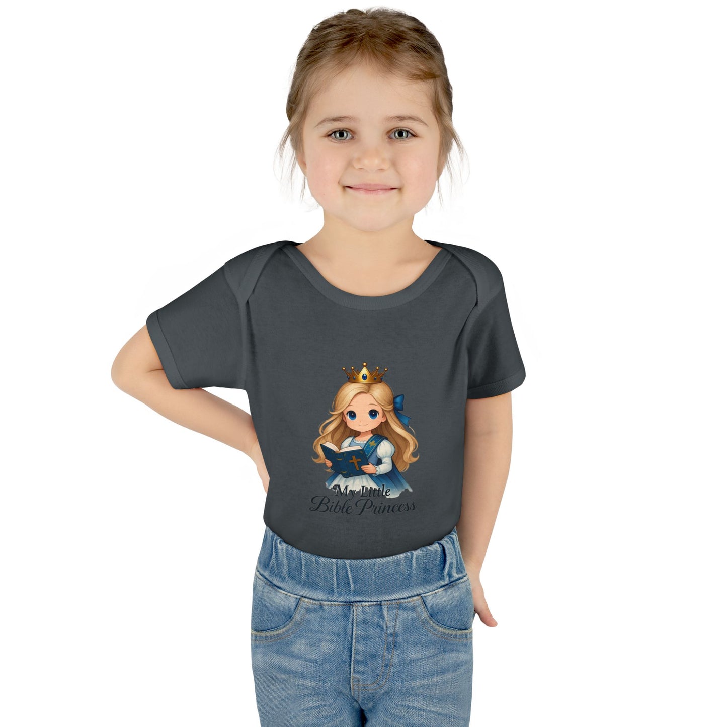 My Little Bible Princess Baby Bodysuit