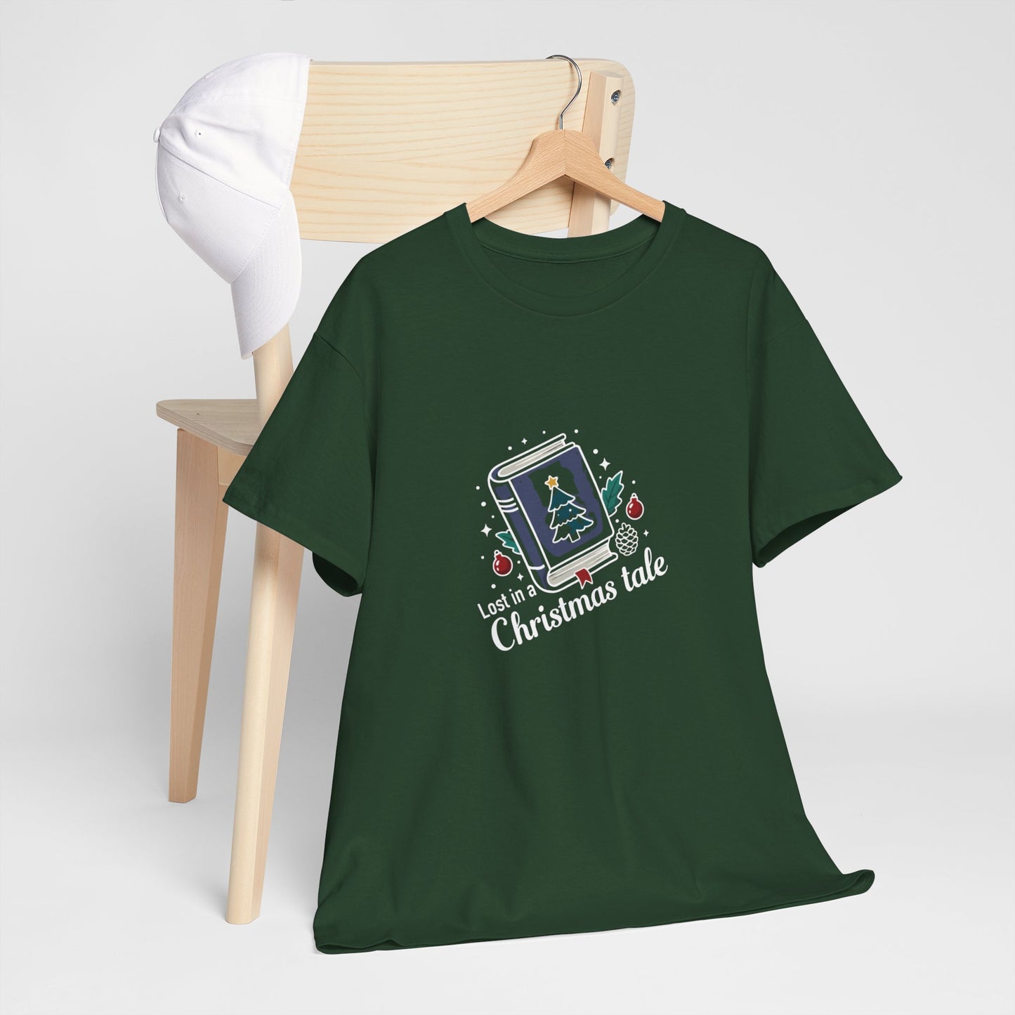 Christmas Snow Globe Tee — 'Let’s a Christmas Tale' Holiday T-Shirt