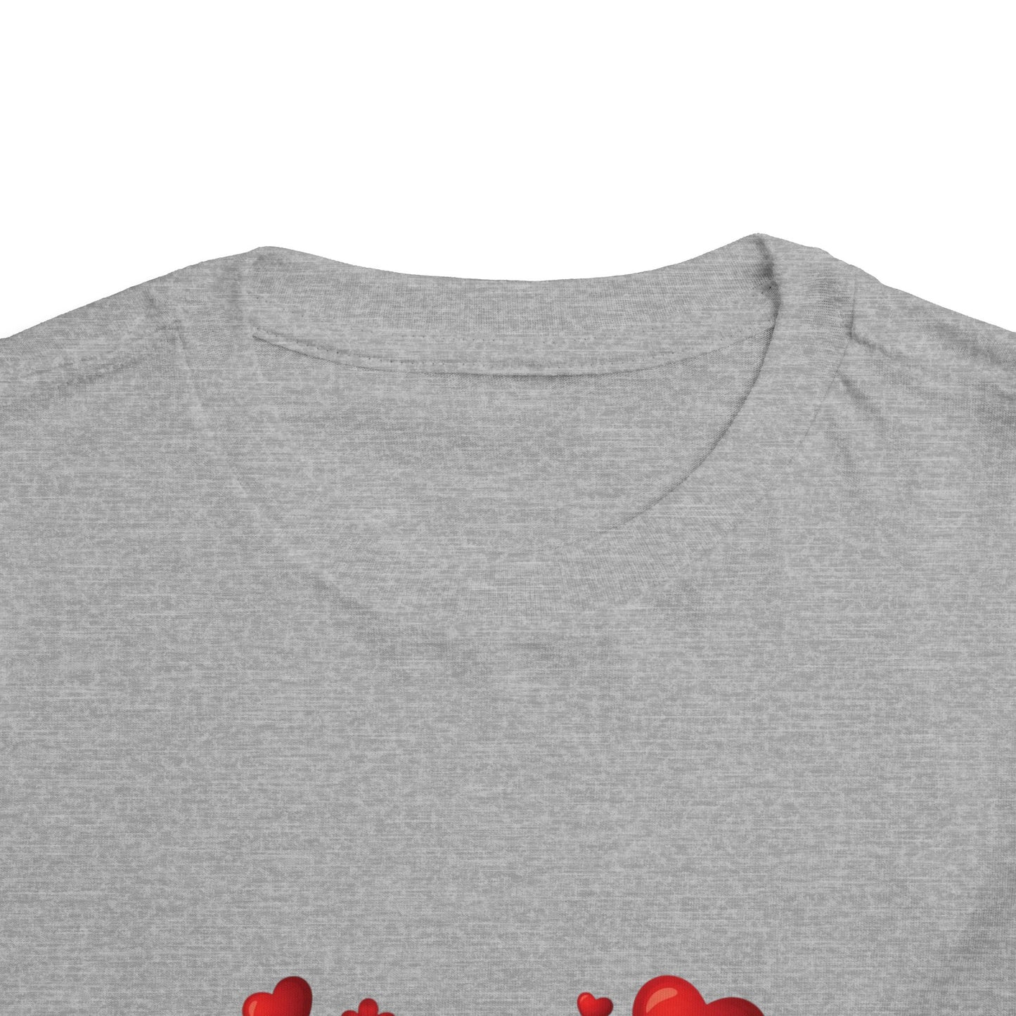 Toddler Tee — "Merry Christmas 2025" Heart Holiday Shirt