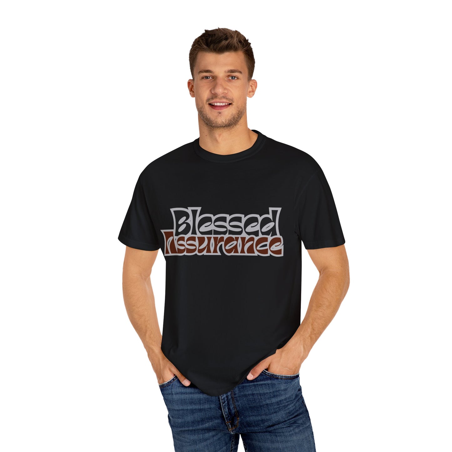 Blessed Assurance Unisex Garment-Dyed T-Shirt