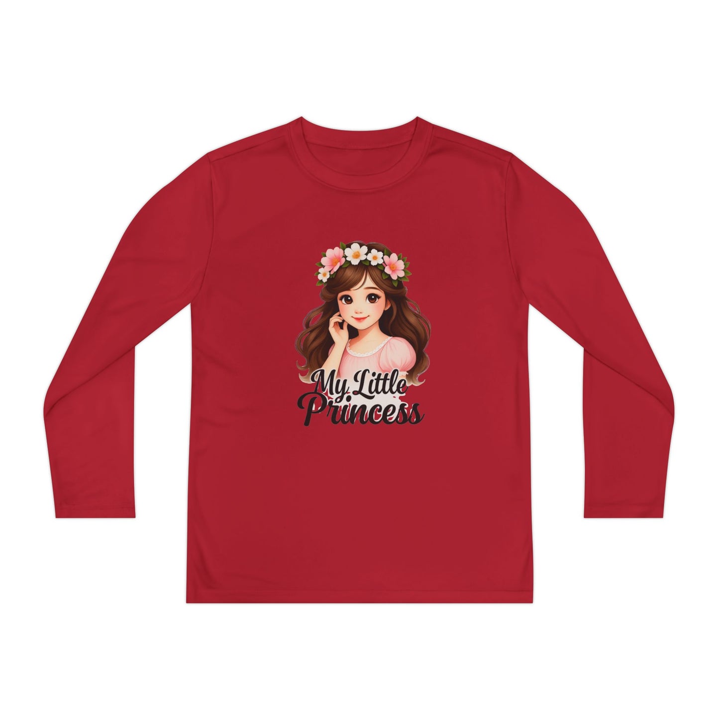 Youth Long Sleeve Tee - My Little Princess Design