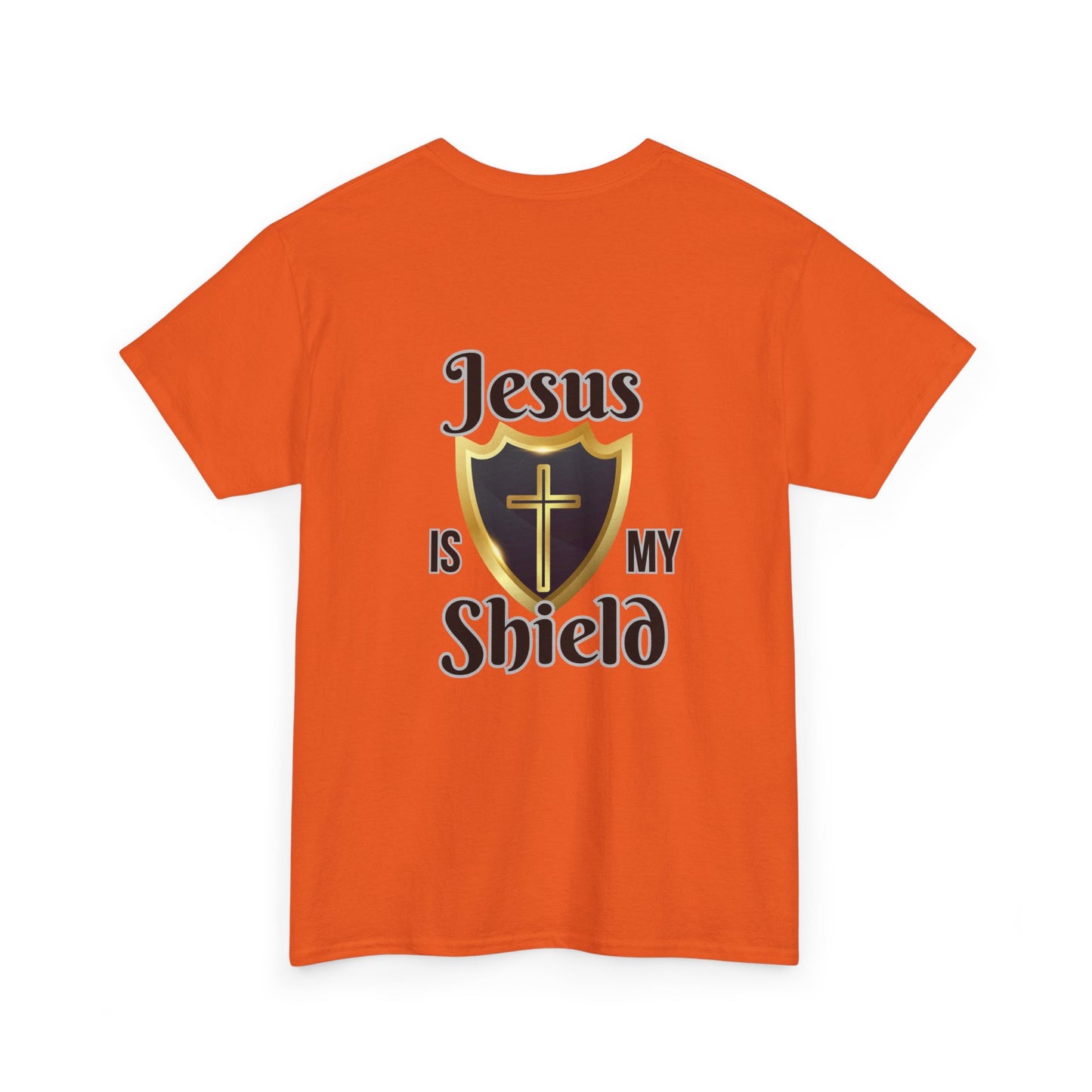 Jesus Is My Shield Unisex Heavy Cotton Tee